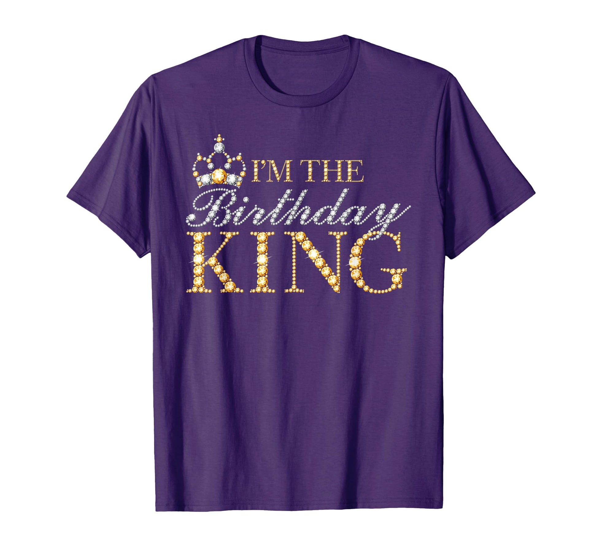 Im Birthday King Couple Matching T-Shirt - Novelty Apparel for Adults - T-Shirt, Sweatshirt, Hoodie