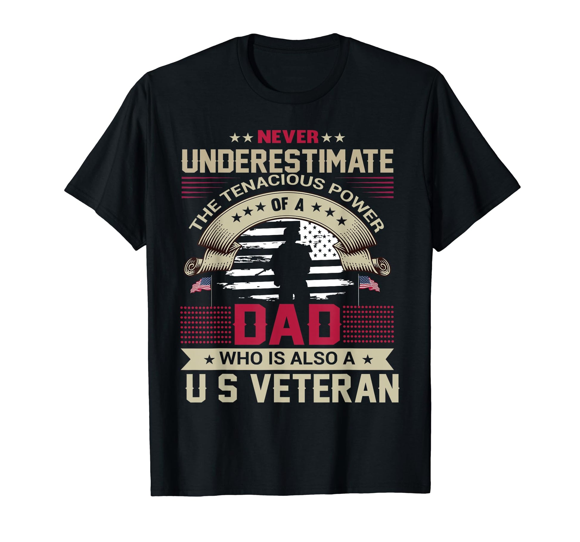 Mens Never Underestimate Old Vietnam T-Shirt - Minimalist Print for Adults - T-Shirt, Sweatshirt, Hoodie