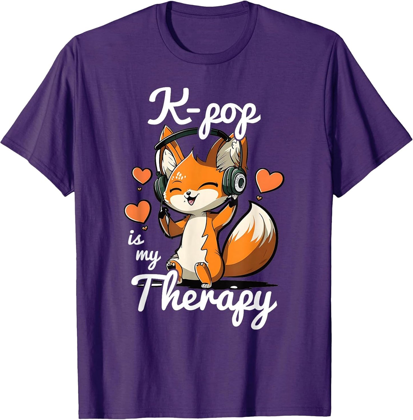 Cute Fox Kawaii K Pop Gifts Teen Girl Unisex T-shirt, Sweatshirt, Hoodie, Long Sleeve Tee - T-Shirt, Sweatshirt, Hoodie