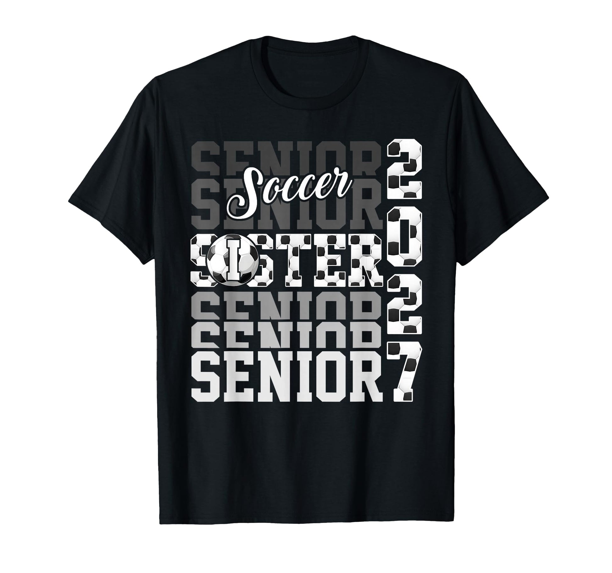 Senior 2027 Soccer Sister Proud Family T-Shirt - Trendy Graphic Unisex - T-Shirt, Sweatshirt, Hoodie