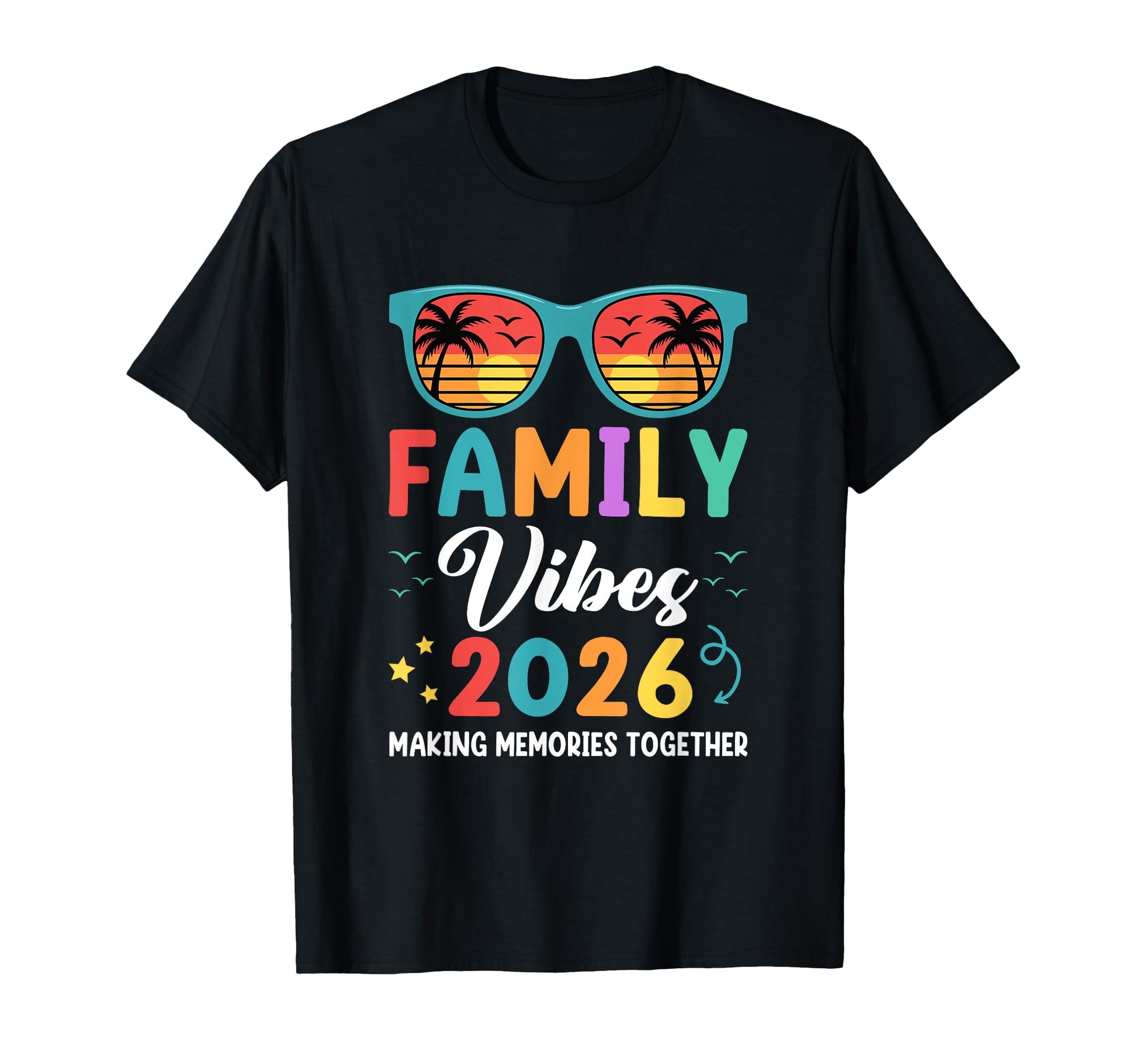 Family Vacation 2026 Beach Matching T-Shirt - Aesthetic Graphic Unisex - T-Shirt, Sweatshirt, Hoodie