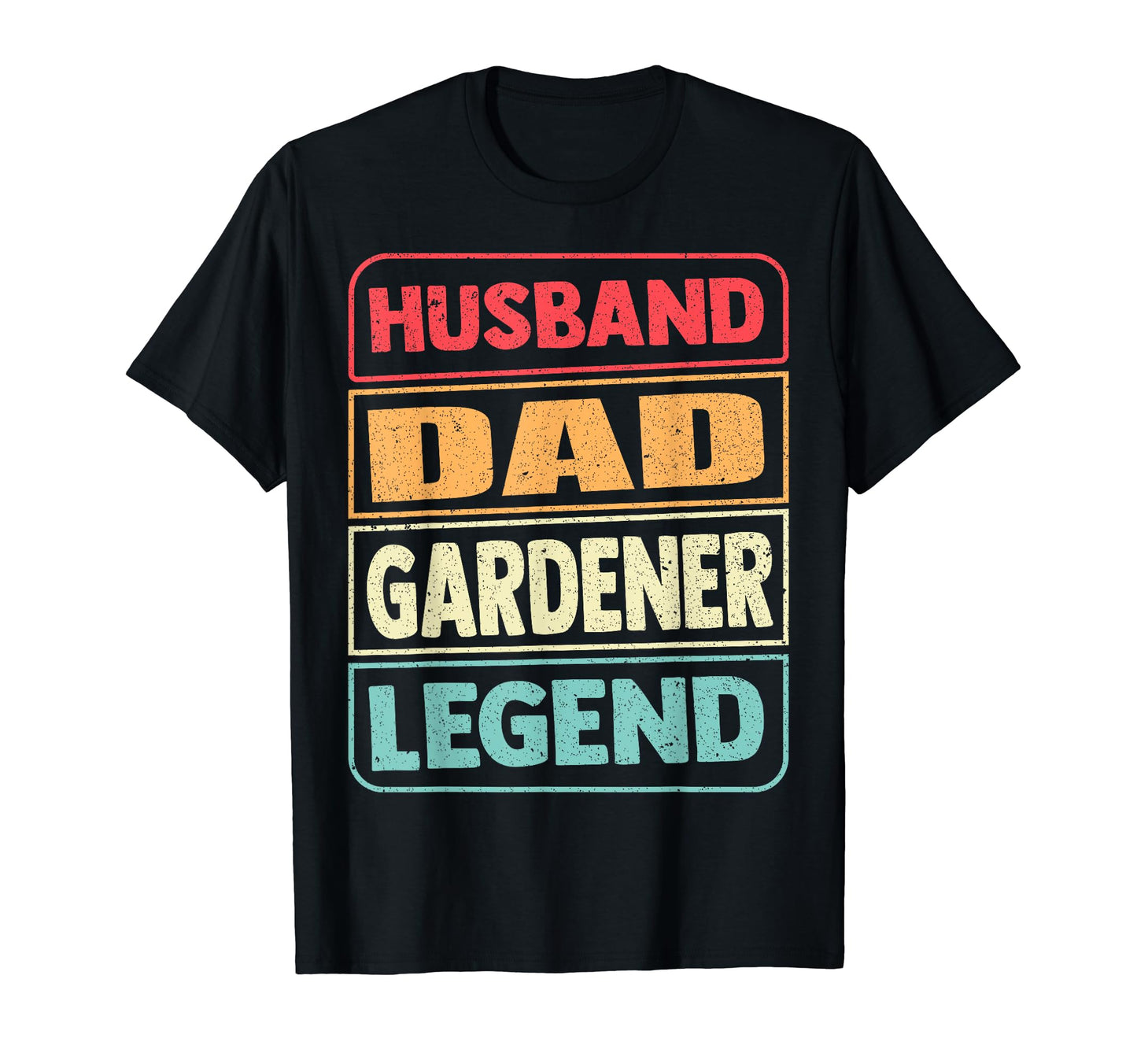 Husband Dad Gardener Gardening Legend T-Shirt - Minimalist Print Unisex - T-Shirt, Sweatshirt, Hoodie
