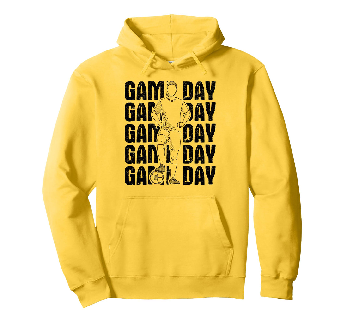 Game Day Soccer Soccer Mom Soccer Dad Hoodie - Novelty Apparel for Adults - T-Shirt, Sweatshirt, Hoodie