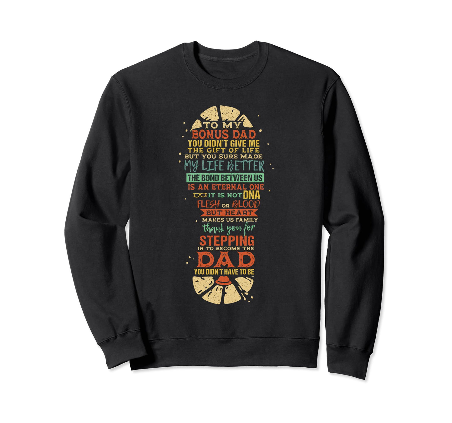 Bonus Dad Fathers Day Gift From Sweatshirt - Minimalist Print Unisex - T-Shirt, Sweatshirt, Hoodie