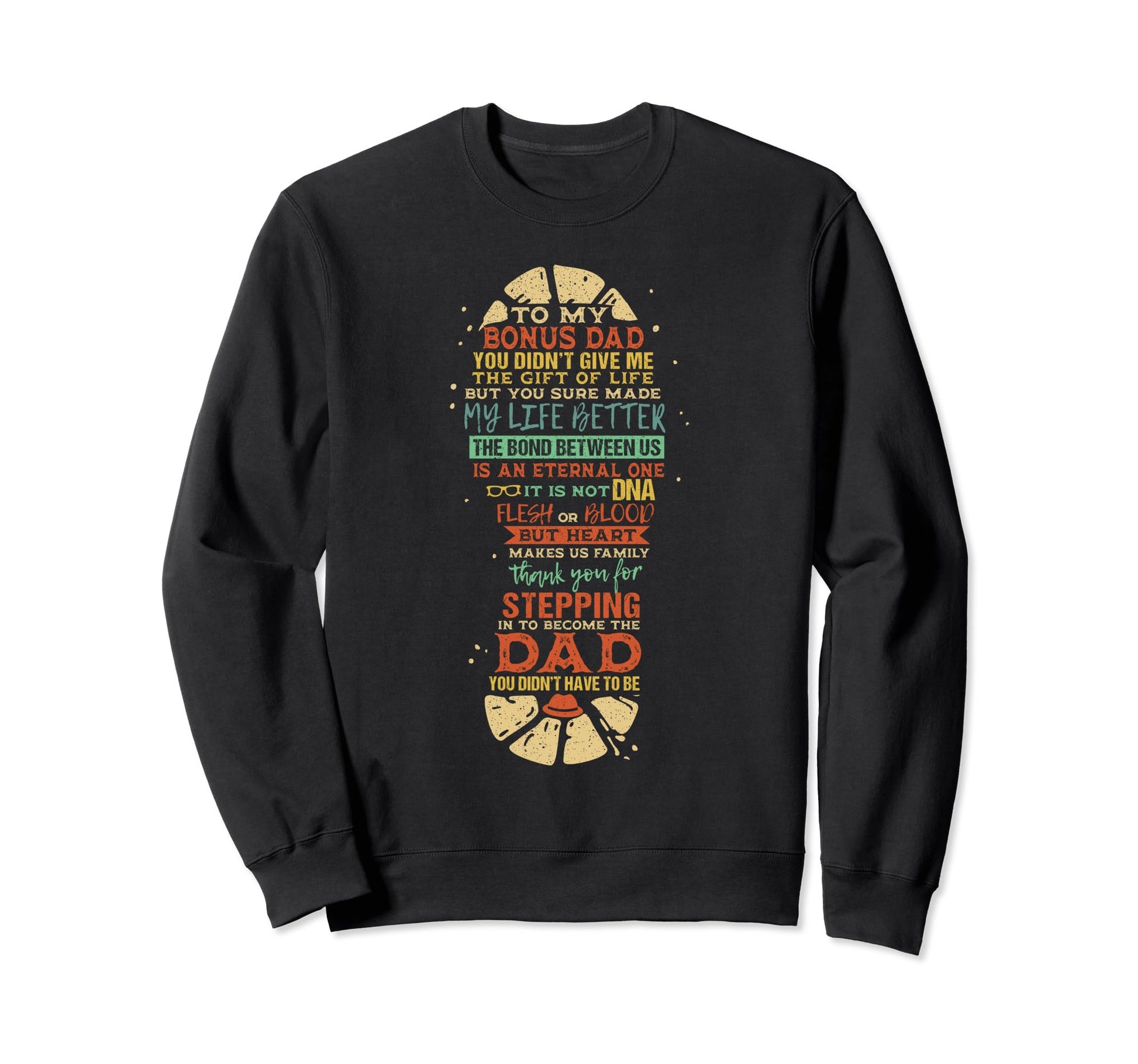Bonus Dad Fathers Day Gift From Sweatshirt - Minimalist Print Unisex - T-Shirt, Sweatshirt, Hoodie