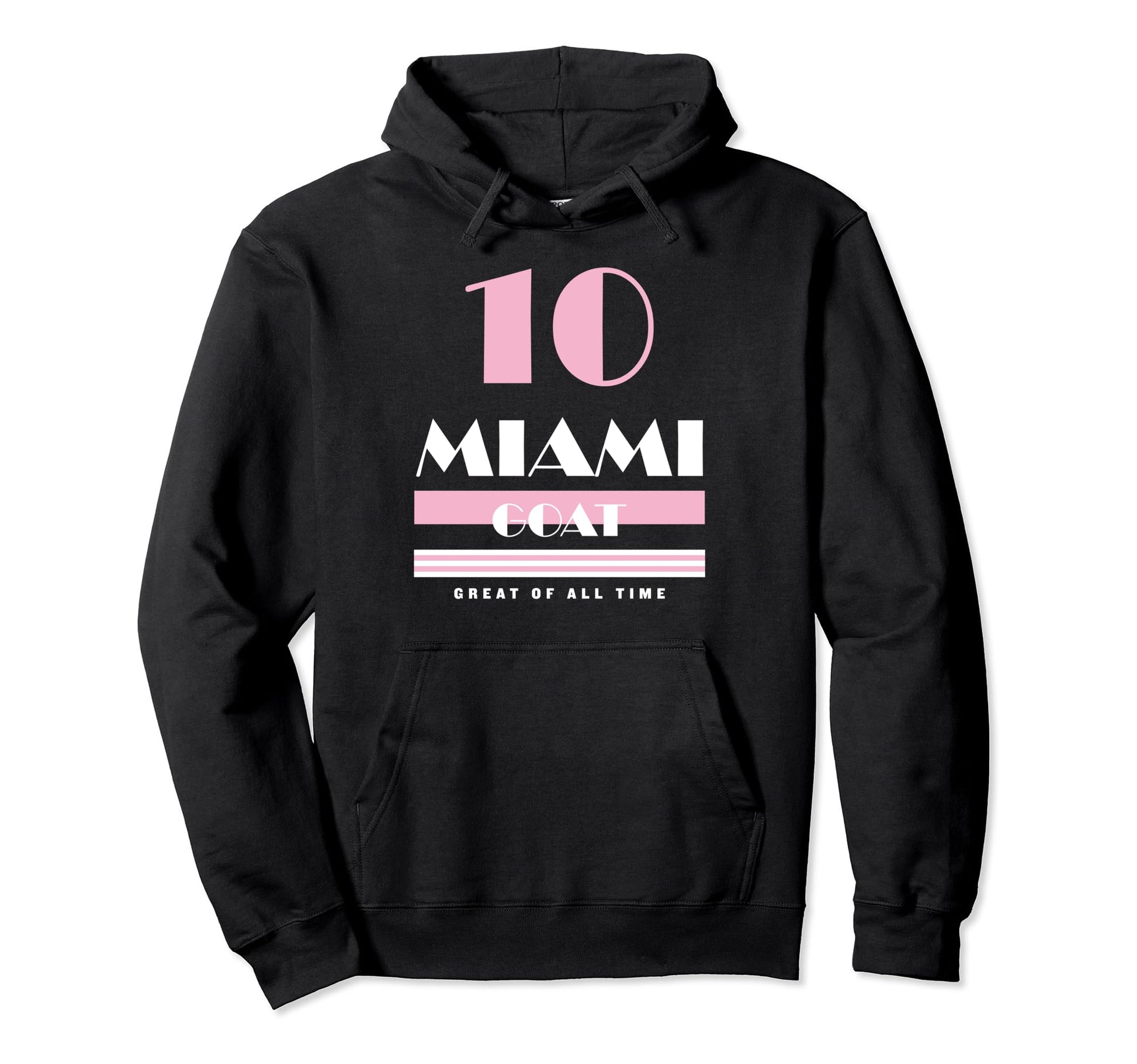 Miami Leo Soccer Fans Related Hoodie - Casual Everyday Wear for Adults - T-Shirt, Sweatshirt, Hoodie