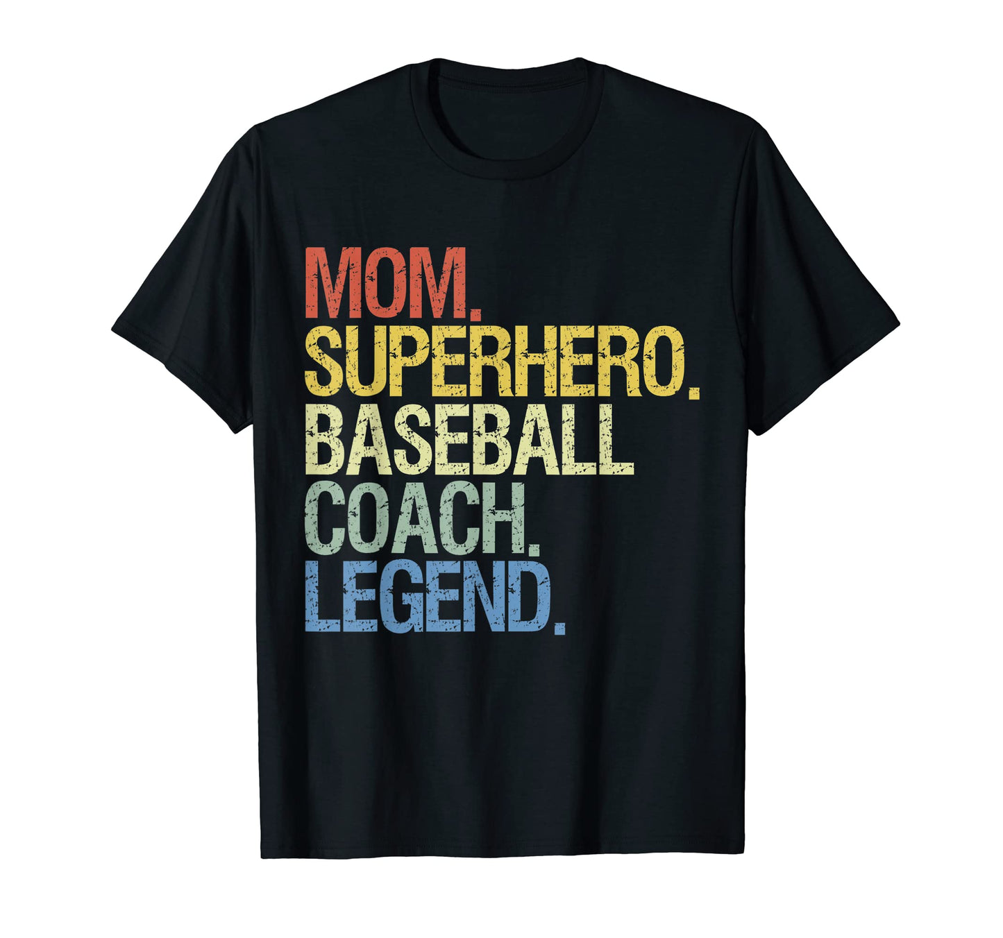 Dad Superhero Baseball Coach Legend Sweatshirt - Unique Graphic Men Women - T-Shirt, Sweatshirt, Hoodie