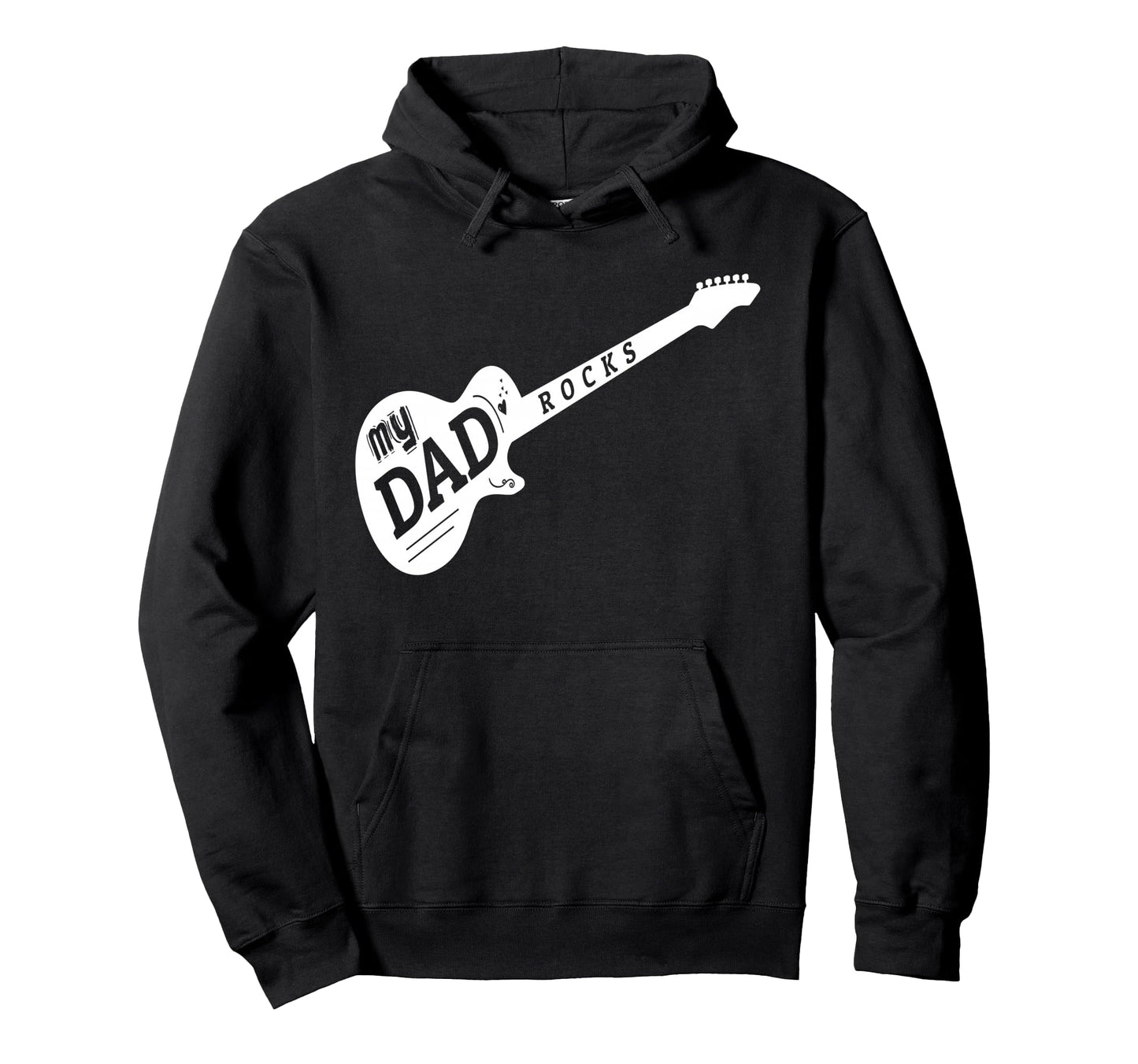 My Dad Rocks Daddy Pa Fathers Day Hoodie - Aesthetic Graphic Men Women - T-Shirt, Sweatshirt, Hoodie