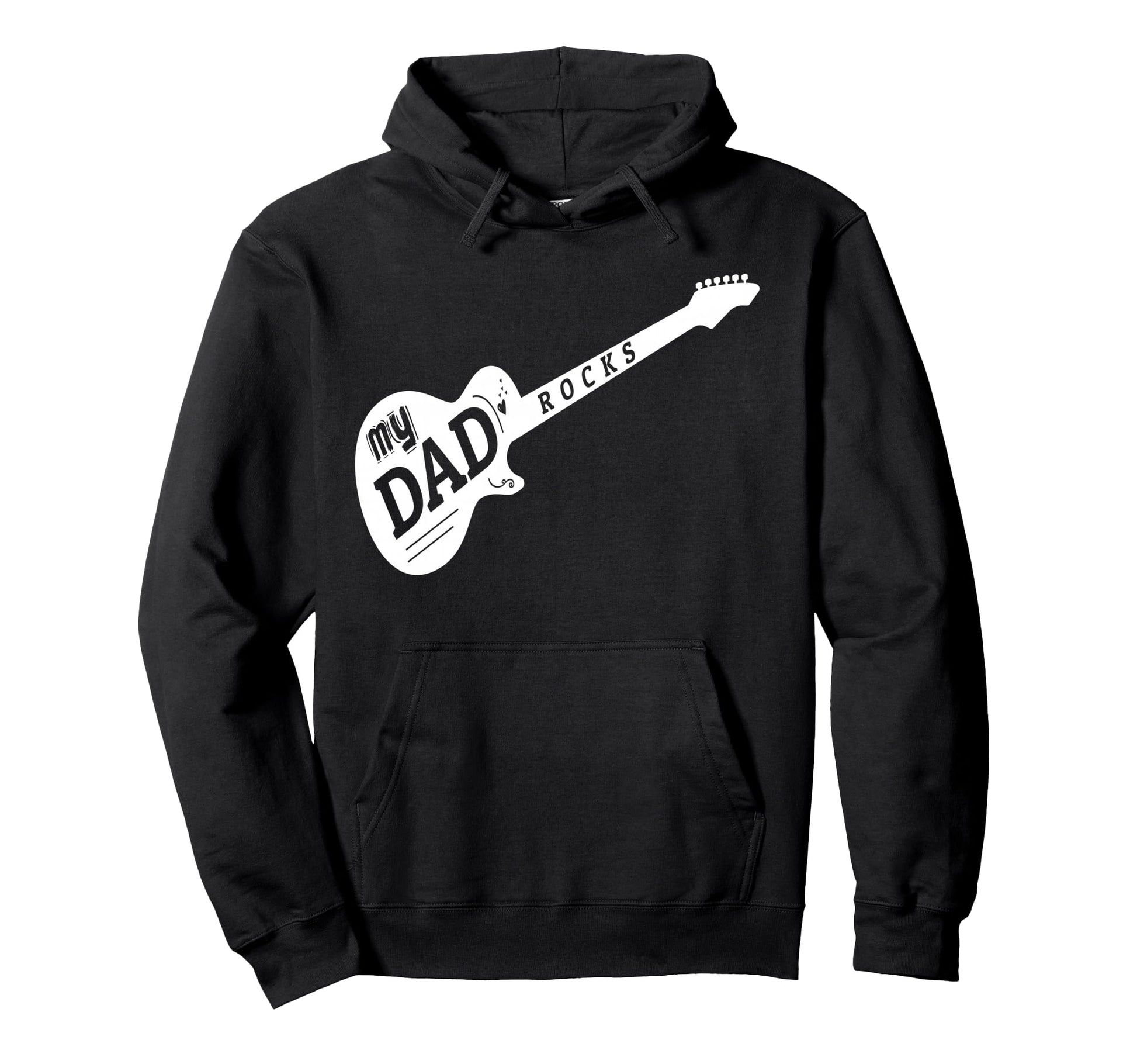 My Dad Rocks Daddy Pa Fathers Day Hoodie - Aesthetic Graphic Men Women - T-Shirt, Sweatshirt, Hoodie