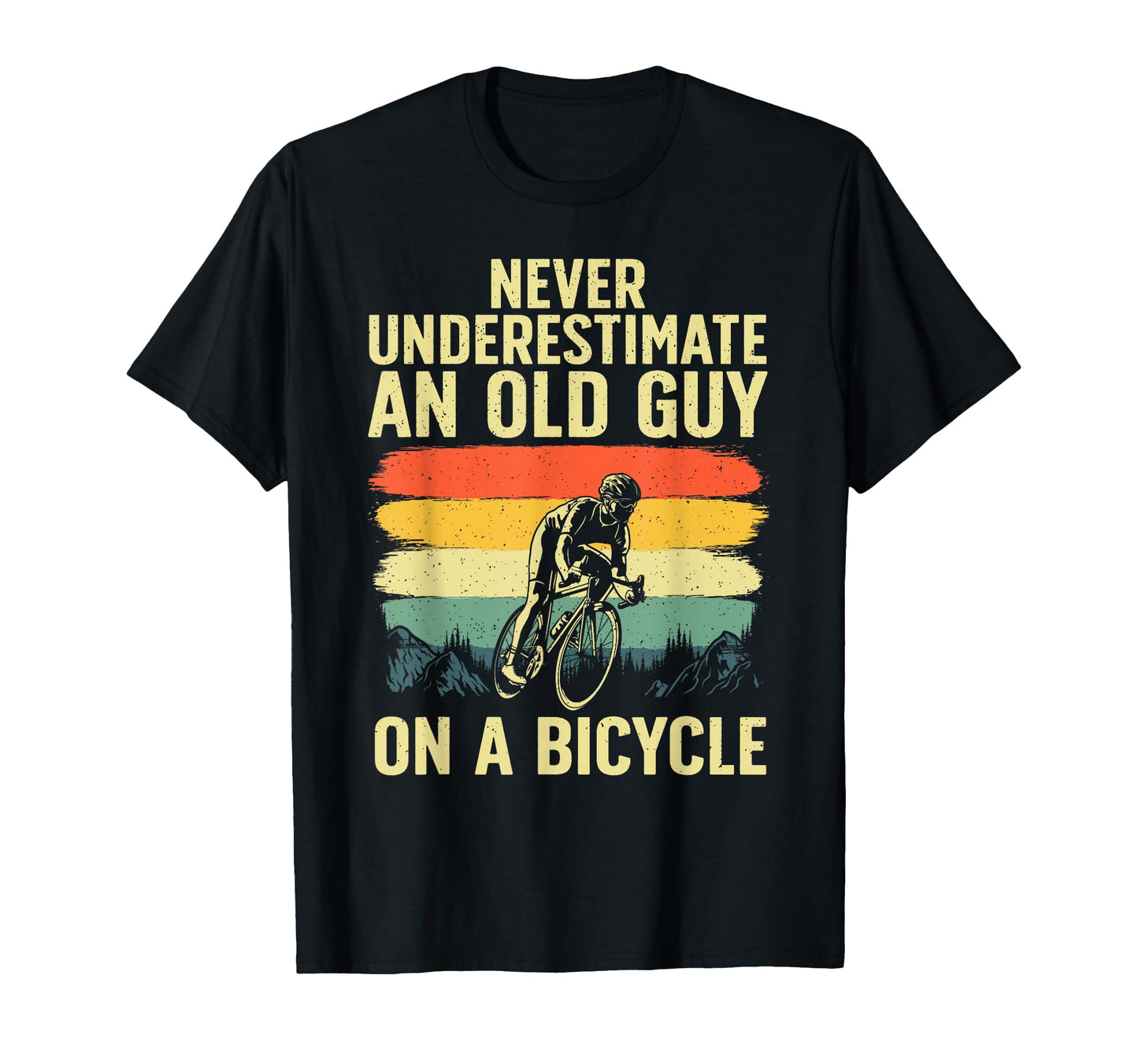 Cycling Art Grandpa Bicycle Riding T-Shirt - Novelty Apparel Men Women - T-Shirt, Sweatshirt, Hoodie