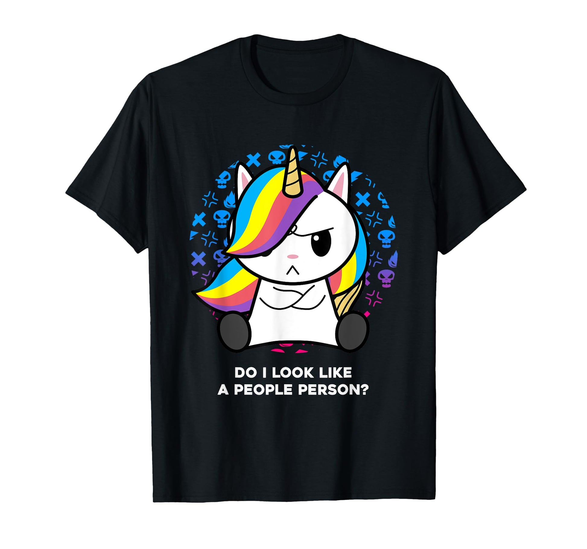Im Not Goth I Just Hate Everything T-Shirt - Unique Graphic for Adults - T-Shirt, Sweatshirt, Hoodie