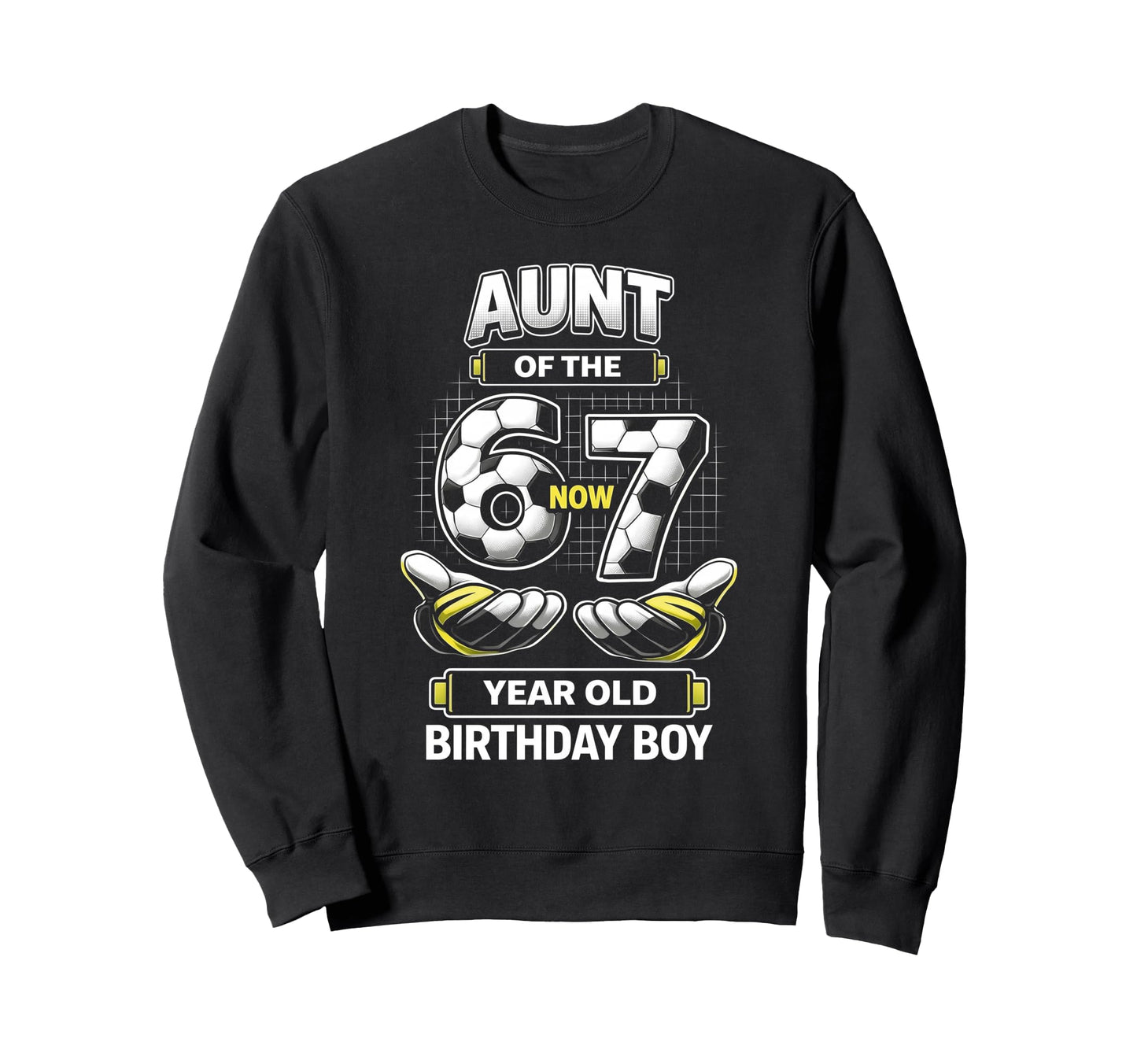 Birthday I Was 6 Now Im 7 Six Seven Sweatshirt - Novelty Apparel Unisex - T-Shirt, Sweatshirt, Hoodie