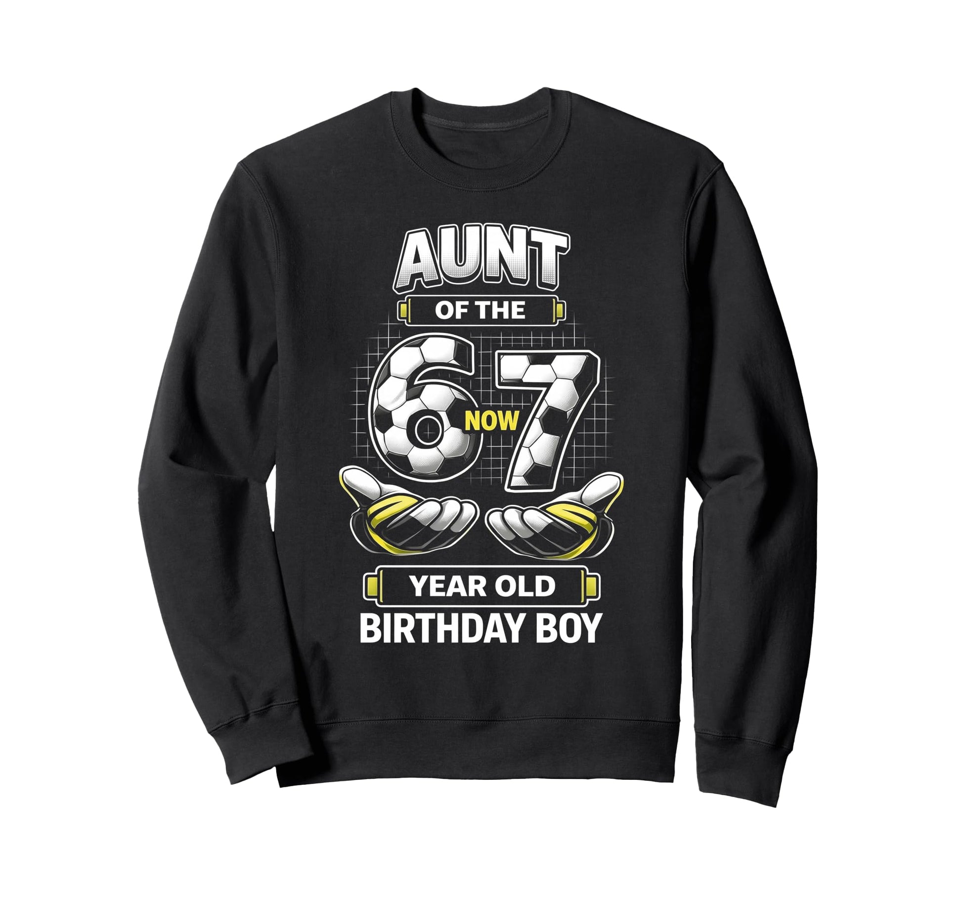 Birthday I Was 6 Now Im 7 Six Seven Sweatshirt - Novelty Apparel Unisex - T-Shirt, Sweatshirt, Hoodie