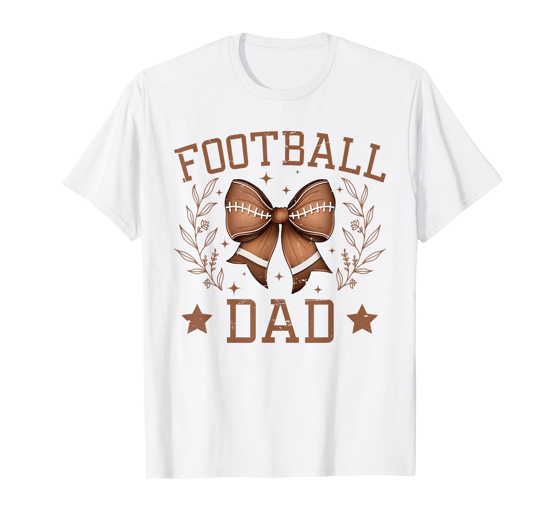 Coquette Bow American Football Dad T-Shirt - Streetwear Style for Adults - T-Shirt, Sweatshirt, Hoodie