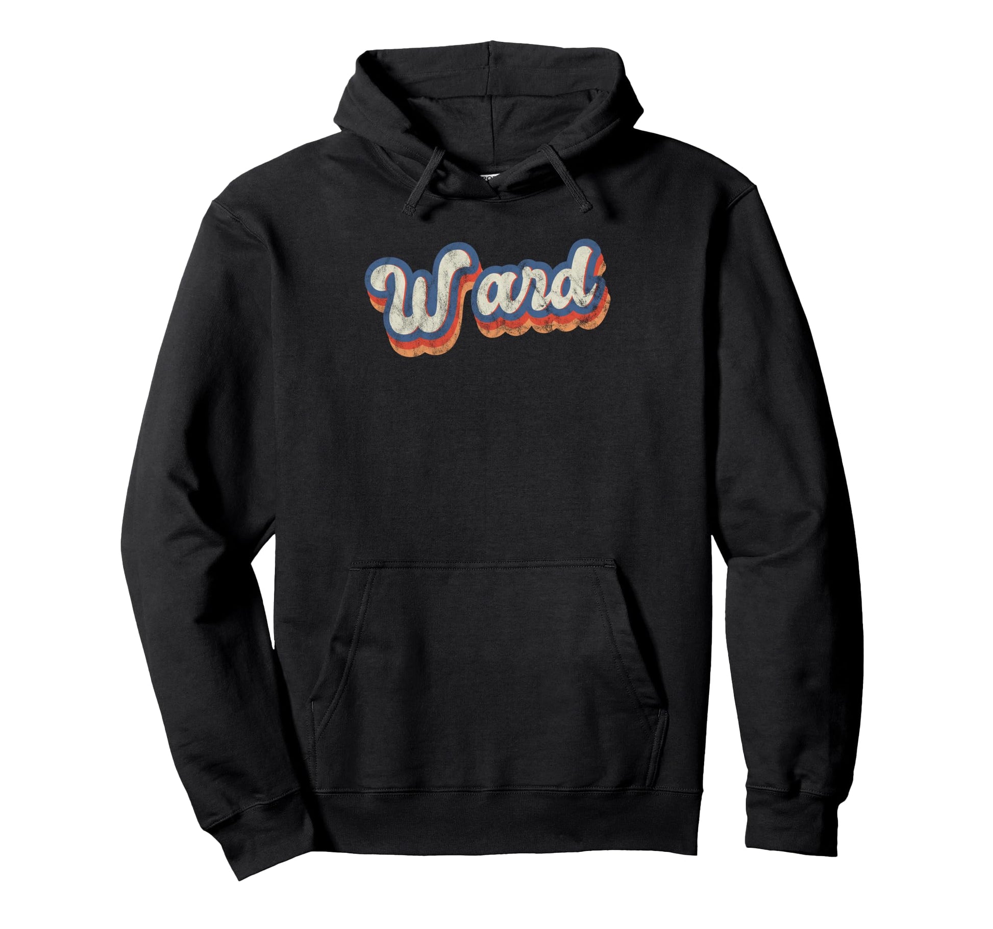 Ward Personalized Name Custom Hoodie - Minimalist Print Men Women - T-Shirt, Sweatshirt, Hoodie