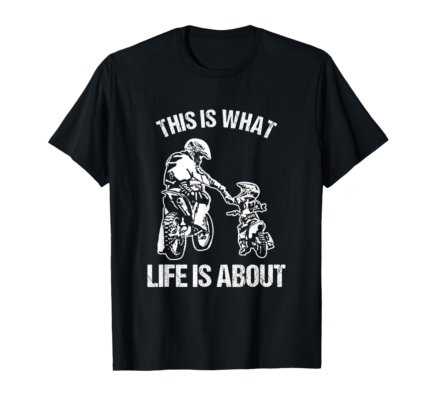 Motocross Dirt Bike Motorcycle Son Father T-Shirt - Trendy Graphic Unisex - T-Shirt, Sweatshirt, Hoodie