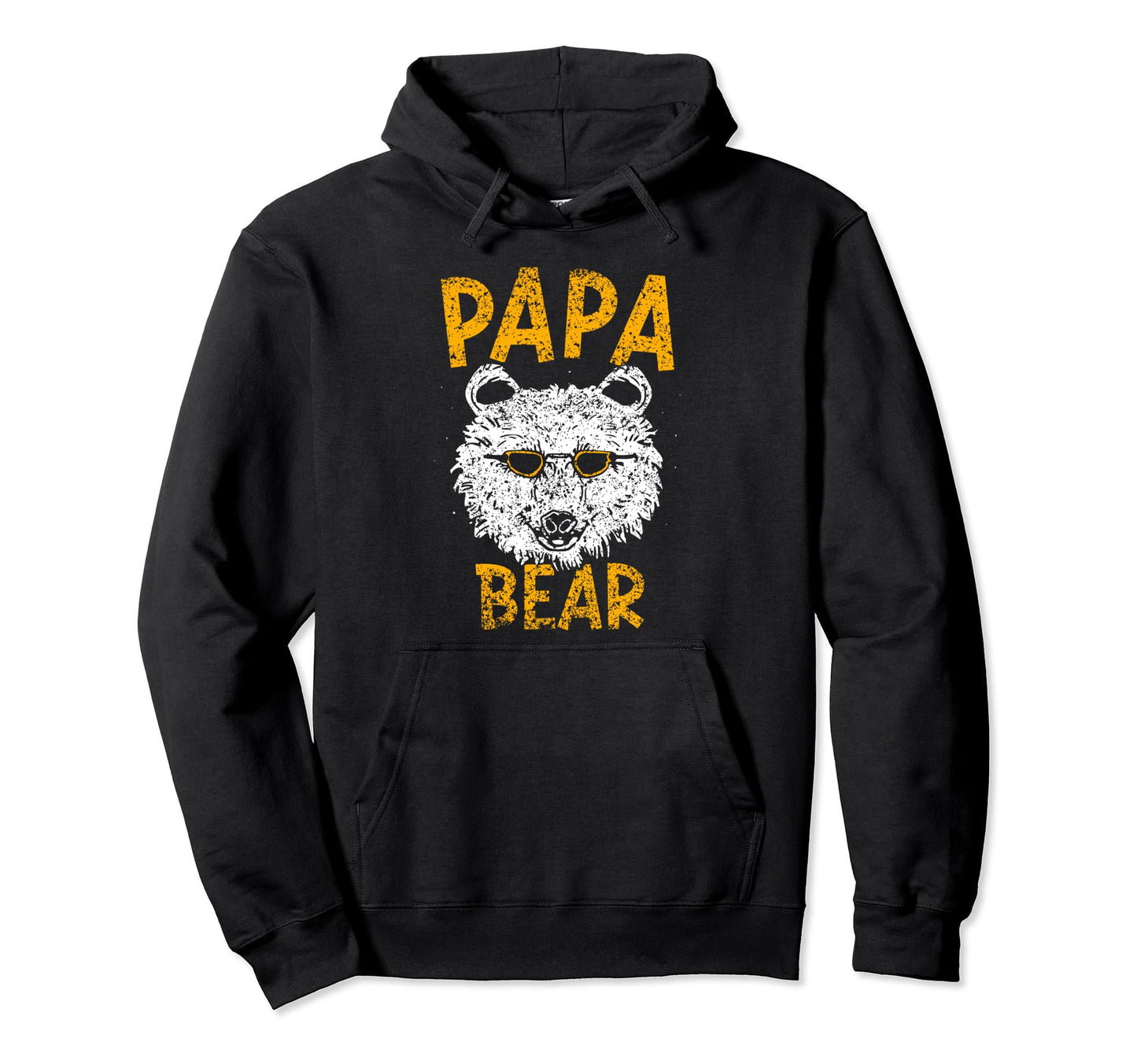 Papa Bear Pun Animal Bears Lover Bear Hoodie - Minimalist Print for Adults - T-Shirt, Sweatshirt, Hoodie