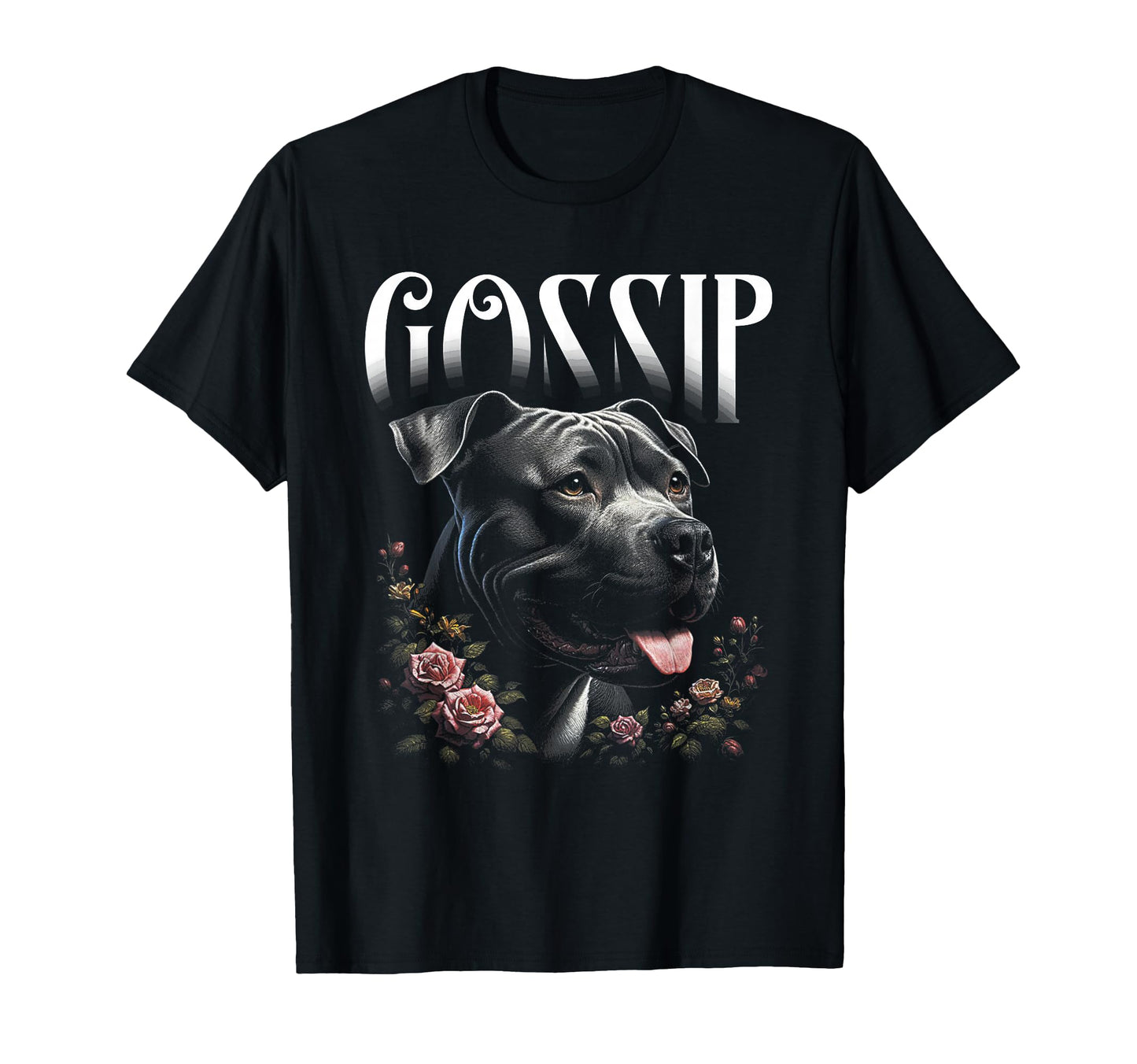 Pit Bull Gossip Funny Pit Bull Dog Lover T-Shirt - Unique Graphic Men Women - T-Shirt, Sweatshirt, Hoodie