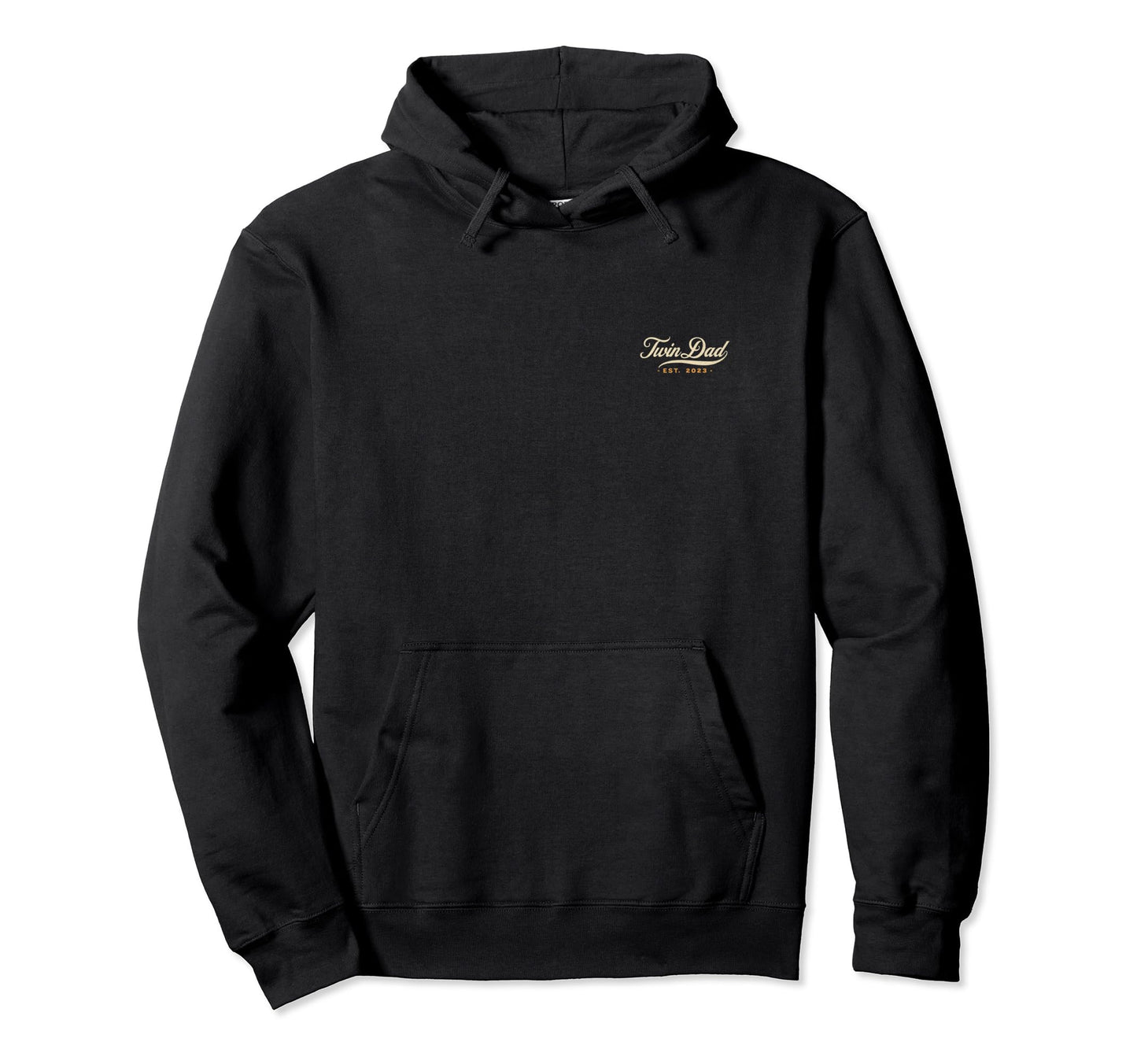 Twin Dad Est 2023 Twin Dad To Be Hoodie - Casual Everyday Wear Men Women - T-Shirt, Sweatshirt, Hoodie