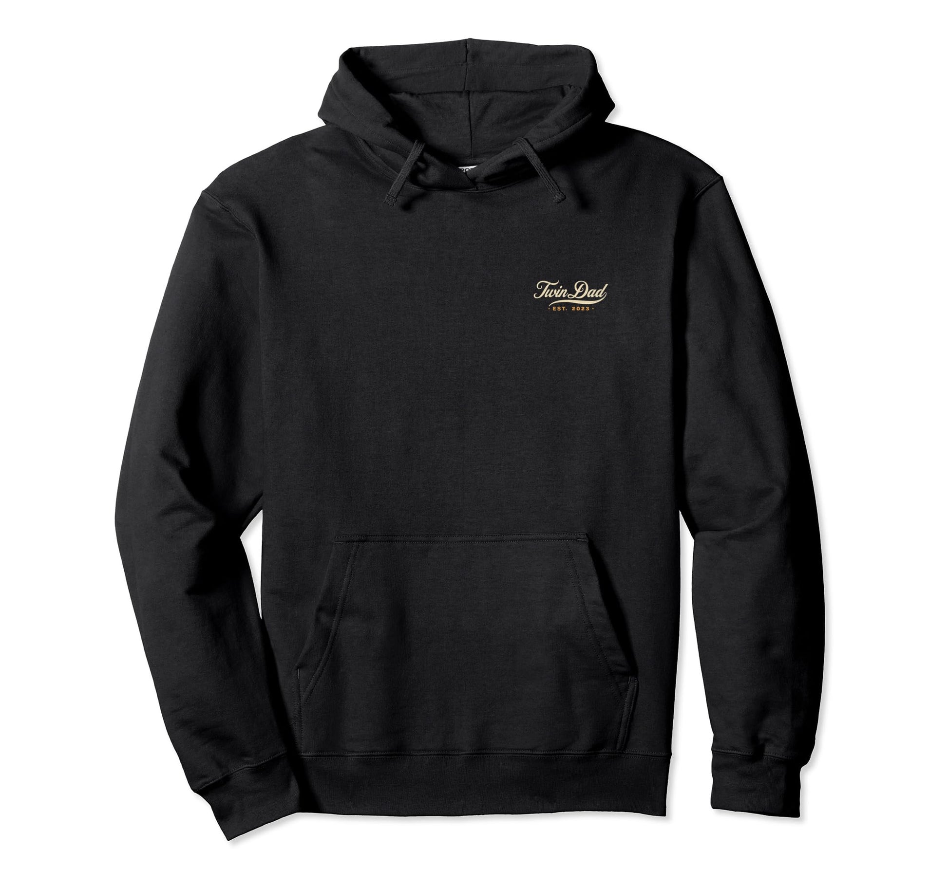 Twin Dad Est 2023 Twin Dad To Be Hoodie - Casual Everyday Wear Men Women - T-Shirt, Sweatshirt, Hoodie