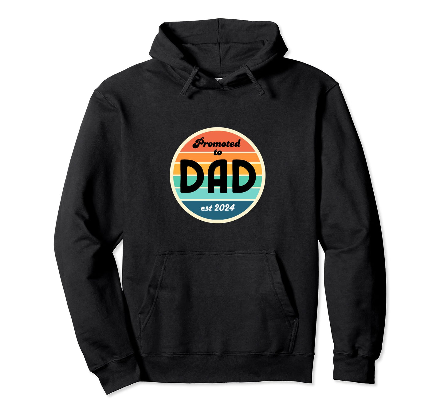 Promoted To Dad New Daddy Twin Est Hoodie - Streetwear Style Men Women - T-Shirt, Sweatshirt, Hoodie