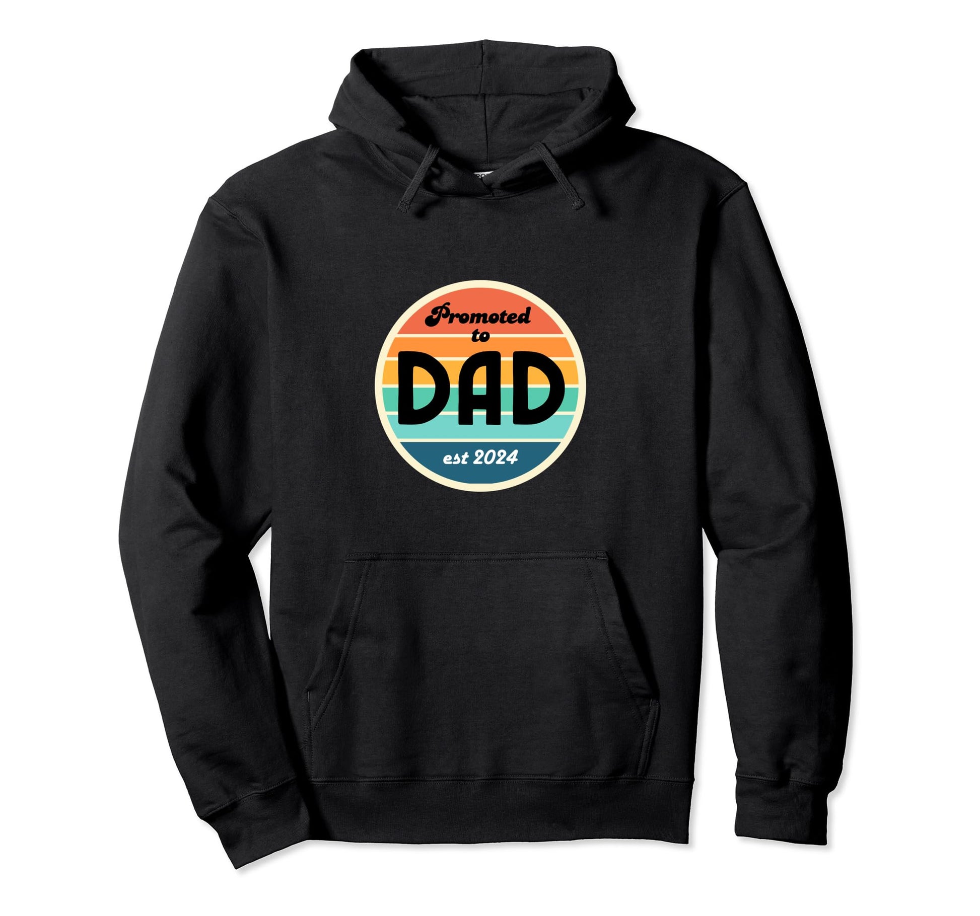 Promoted To Dad New Daddy Twin Est Hoodie - Streetwear Style Men Women - T-Shirt, Sweatshirt, Hoodie
