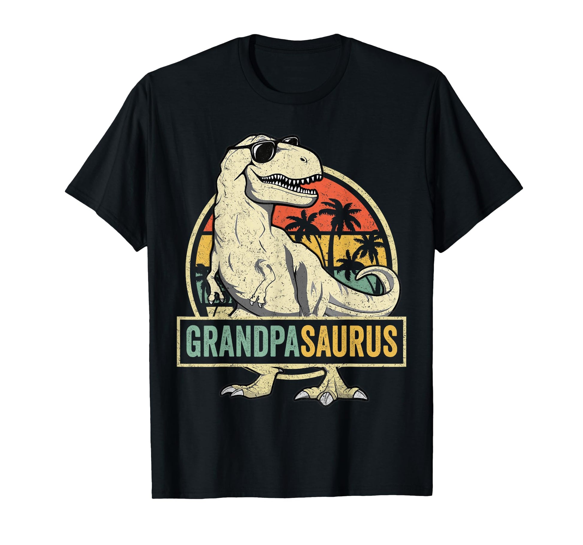 Grandpasaurus T Rex Dinosaur Grandpa T-Shirt - Aesthetic Graphic Unisex - T-Shirt, Sweatshirt, Hoodie