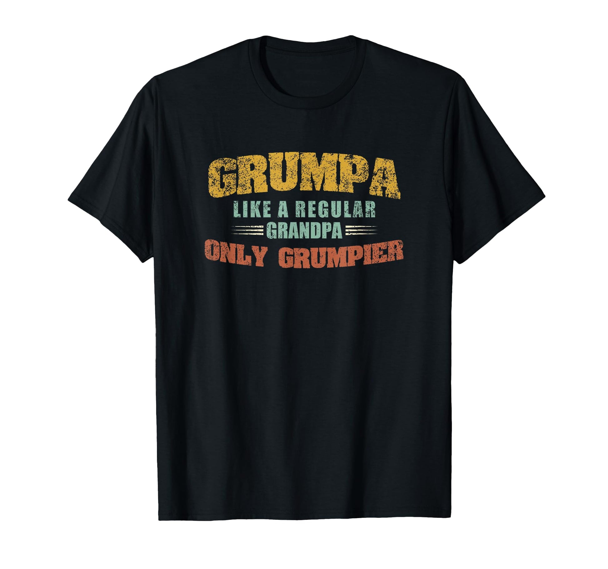 Grumpa Like Regular Grandpa Only T-Shirt - Minimalist Print for Adults - T-Shirt, Sweatshirt, Hoodie