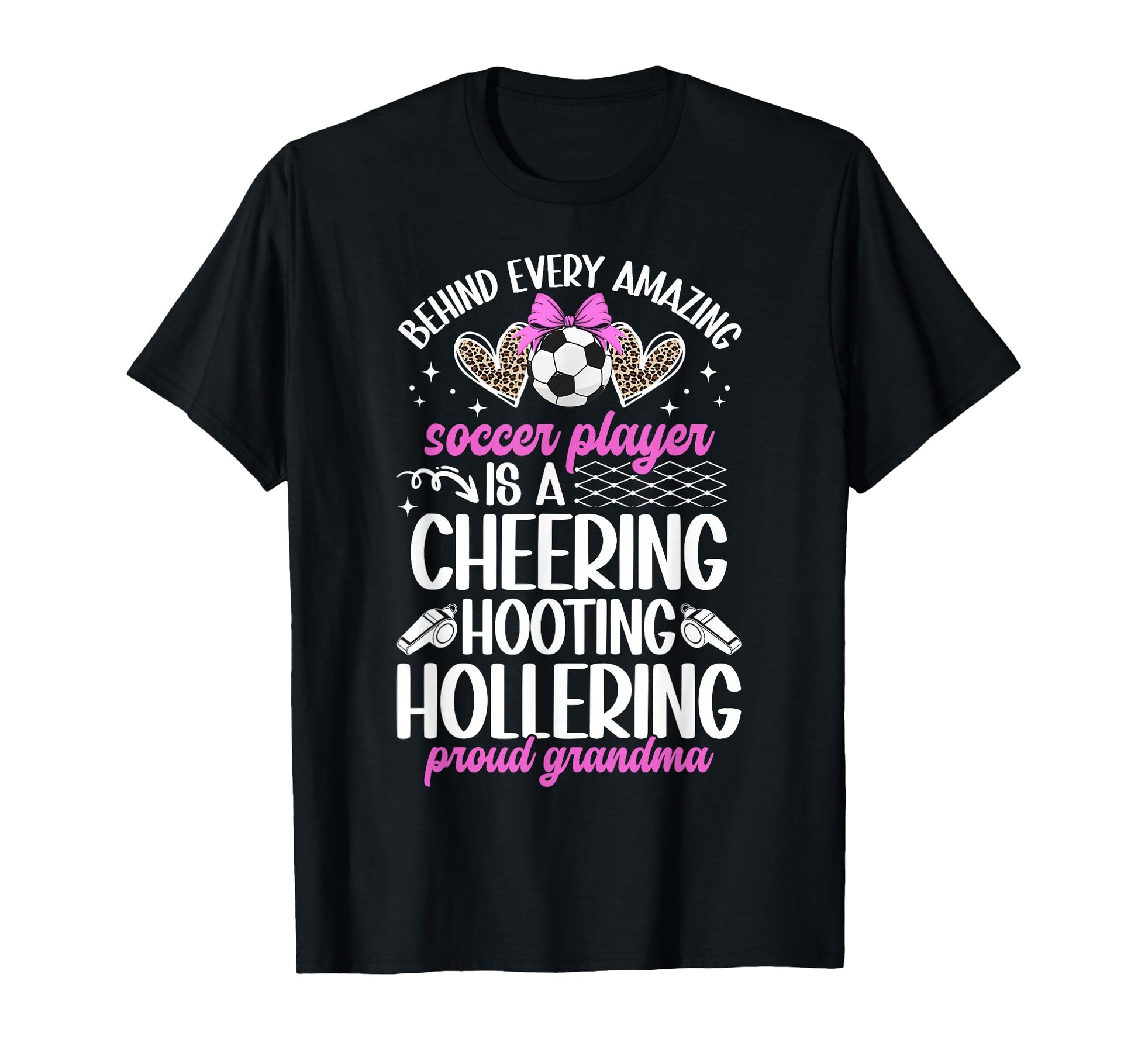 Proud Grandma Soccer Player Grandmother T-Shirt - Trendy Graphic Men Women - T-Shirt, Sweatshirt, Hoodie