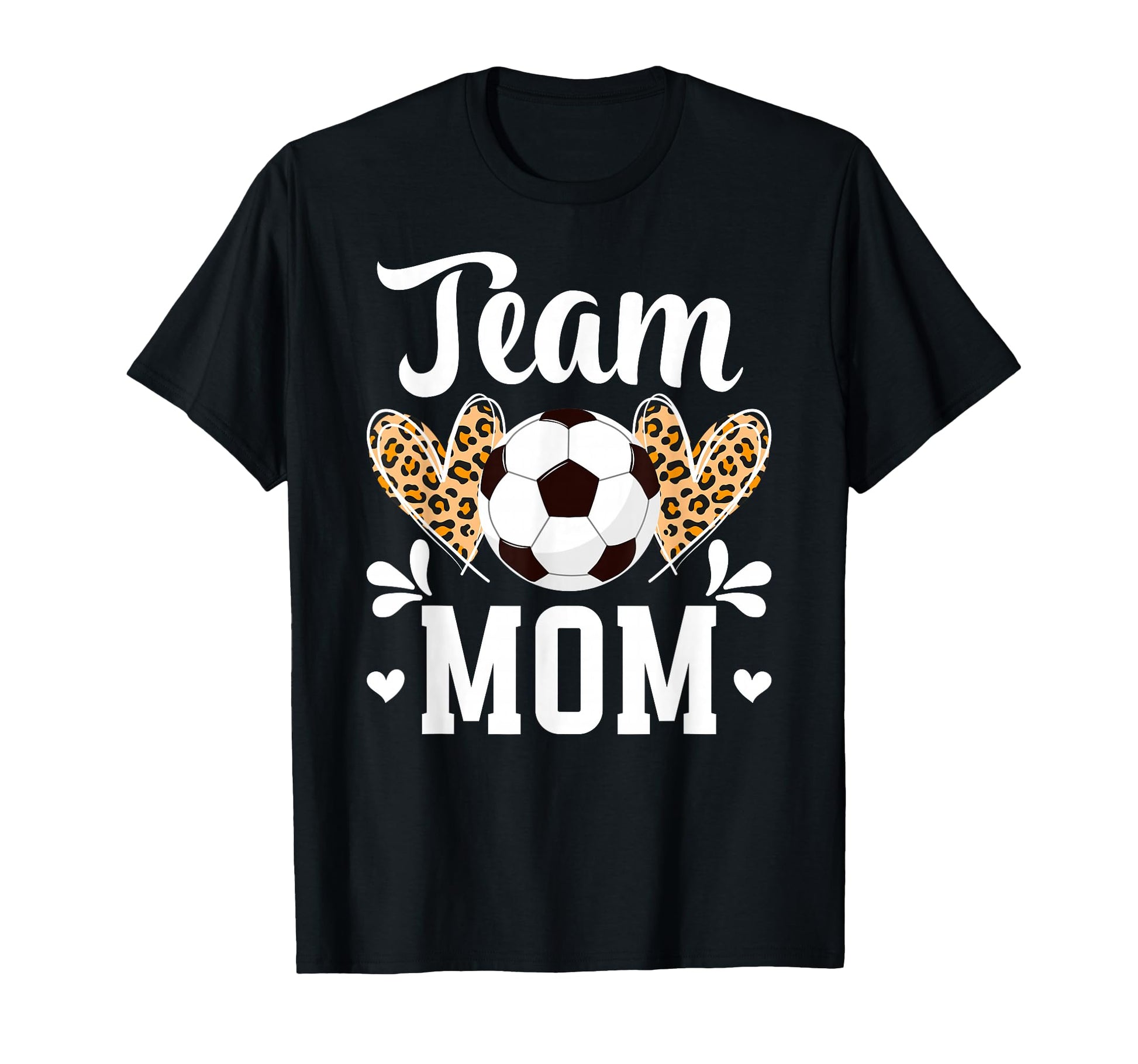 Team Mom Heart Soccer Team Mom Soccer T-Shirt - Trendy Graphic Men Women - T-Shirt, Sweatshirt, Hoodie