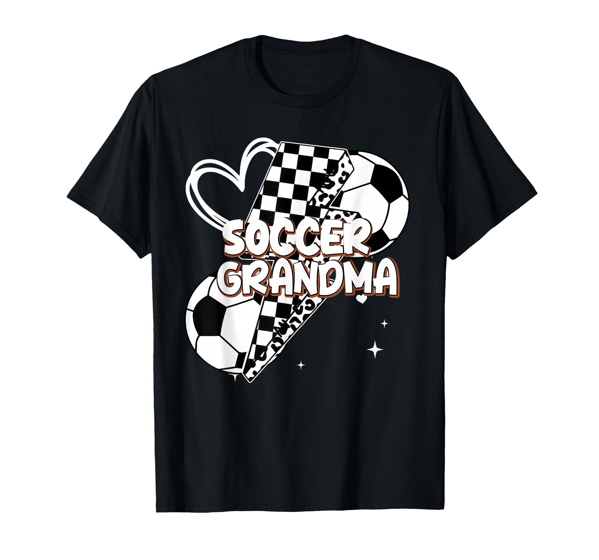 Soccer Grandma Nana Gigi Leopard T-Shirt - Trendy Graphic for Adults - T-Shirt, Sweatshirt, Hoodie