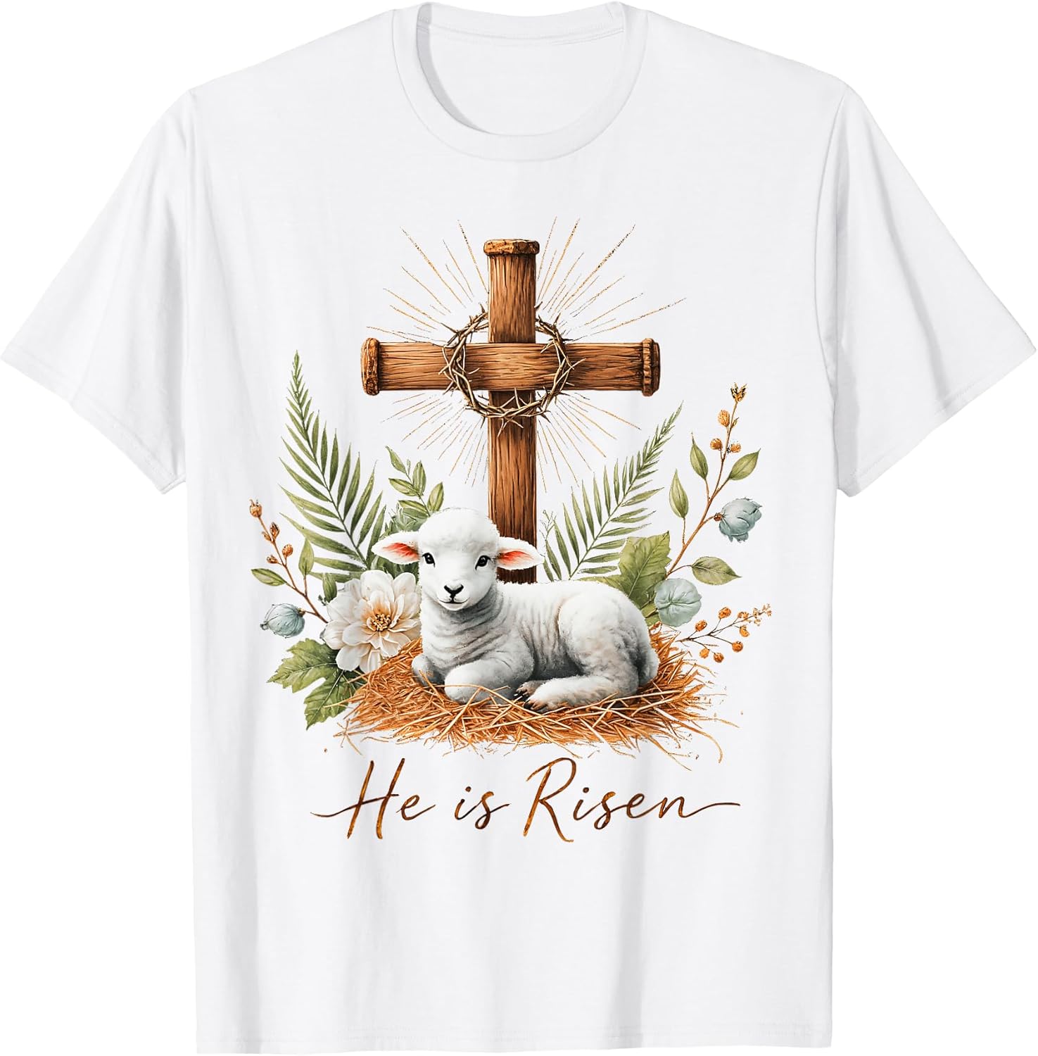 True Easter Jesus Christ He Is Risen Unisex T-shirt, Sweatshirt, Hoodie, Long Sleeve Tee - T-Shirt, Sweatshirt, Hoodie