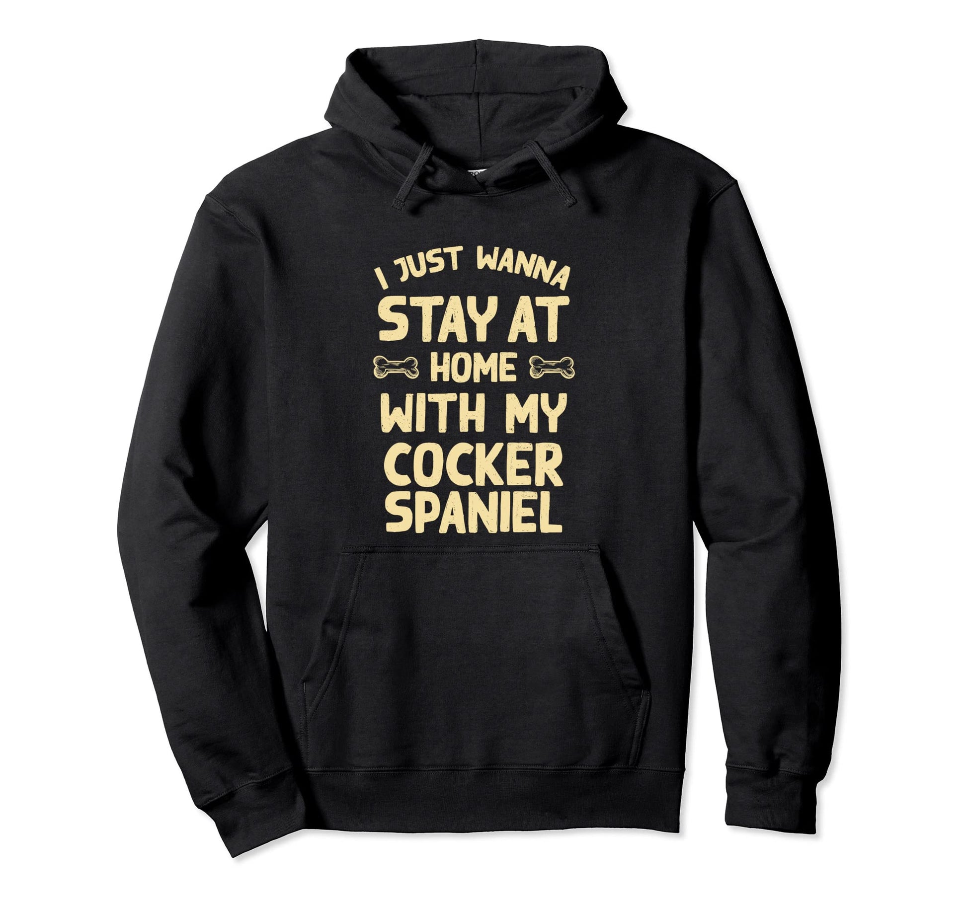 Stay Home My German Shepherd Funny Hoodie - Minimalist Print for Adults - T-Shirt, Sweatshirt, Hoodie