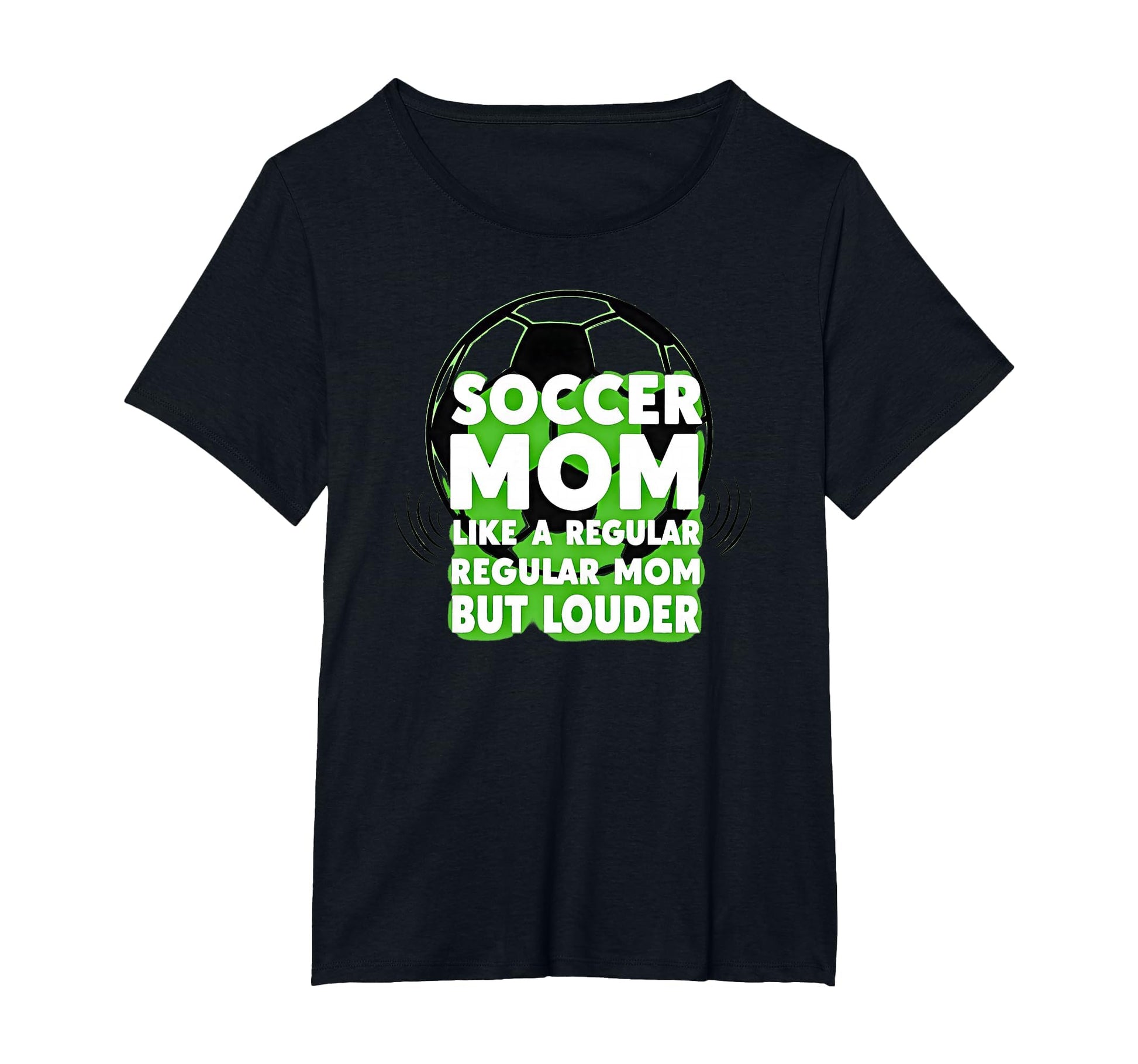 Soccer Mom Like Regular Mom But Sweatshirt - Minimalist Print for Adults - T-Shirt, Sweatshirt, Hoodie