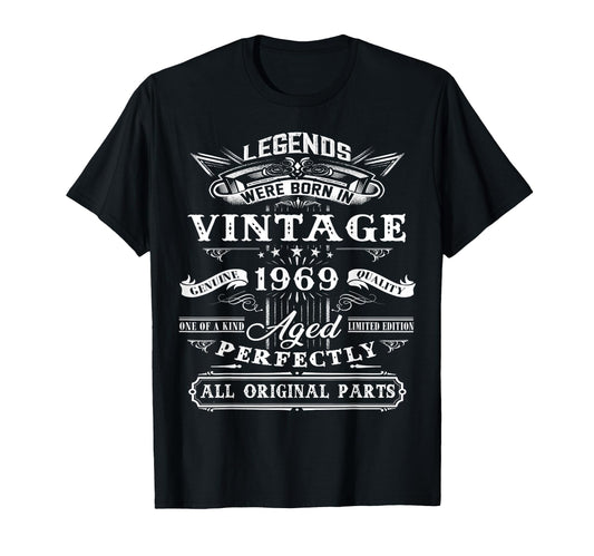 57Th Birthday Gift Legends Born T-Shirt - Casual Everyday Wear for Adults - T-Shirt, Sweatshirt, Hoodie