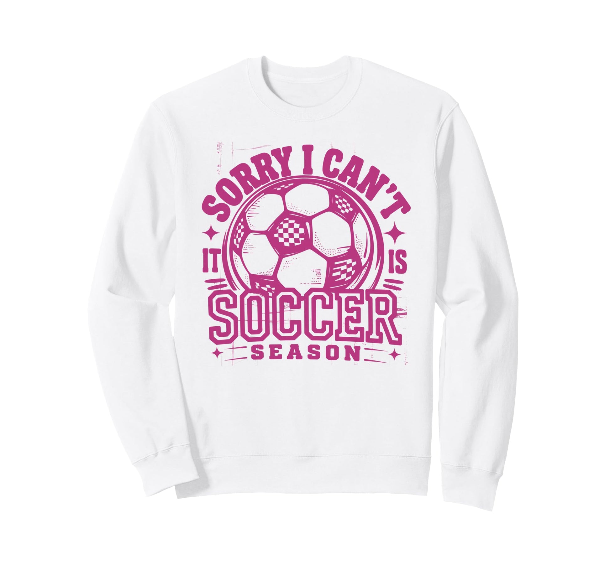 Sorry I Cant Soccer Mommy Mama Soccer Sweatshirt - Minimalist Print Unisex - T-Shirt, Sweatshirt, Hoodie