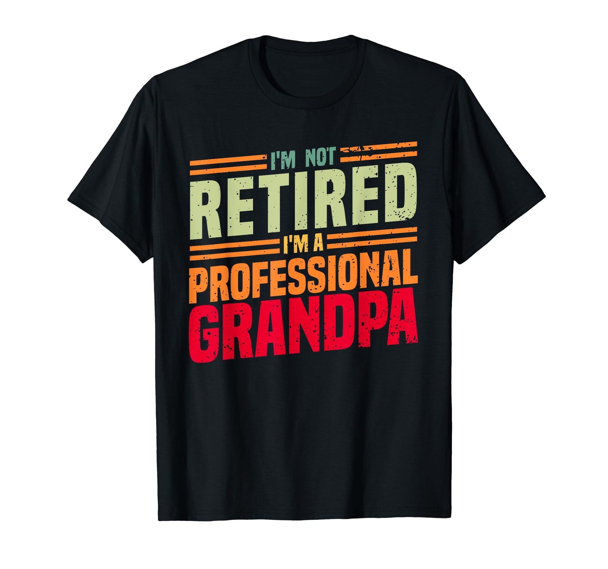Retirement Art Dad Retired Professional T-Shirt - Custom Art Print Unisex - T-Shirt, Sweatshirt, Hoodie