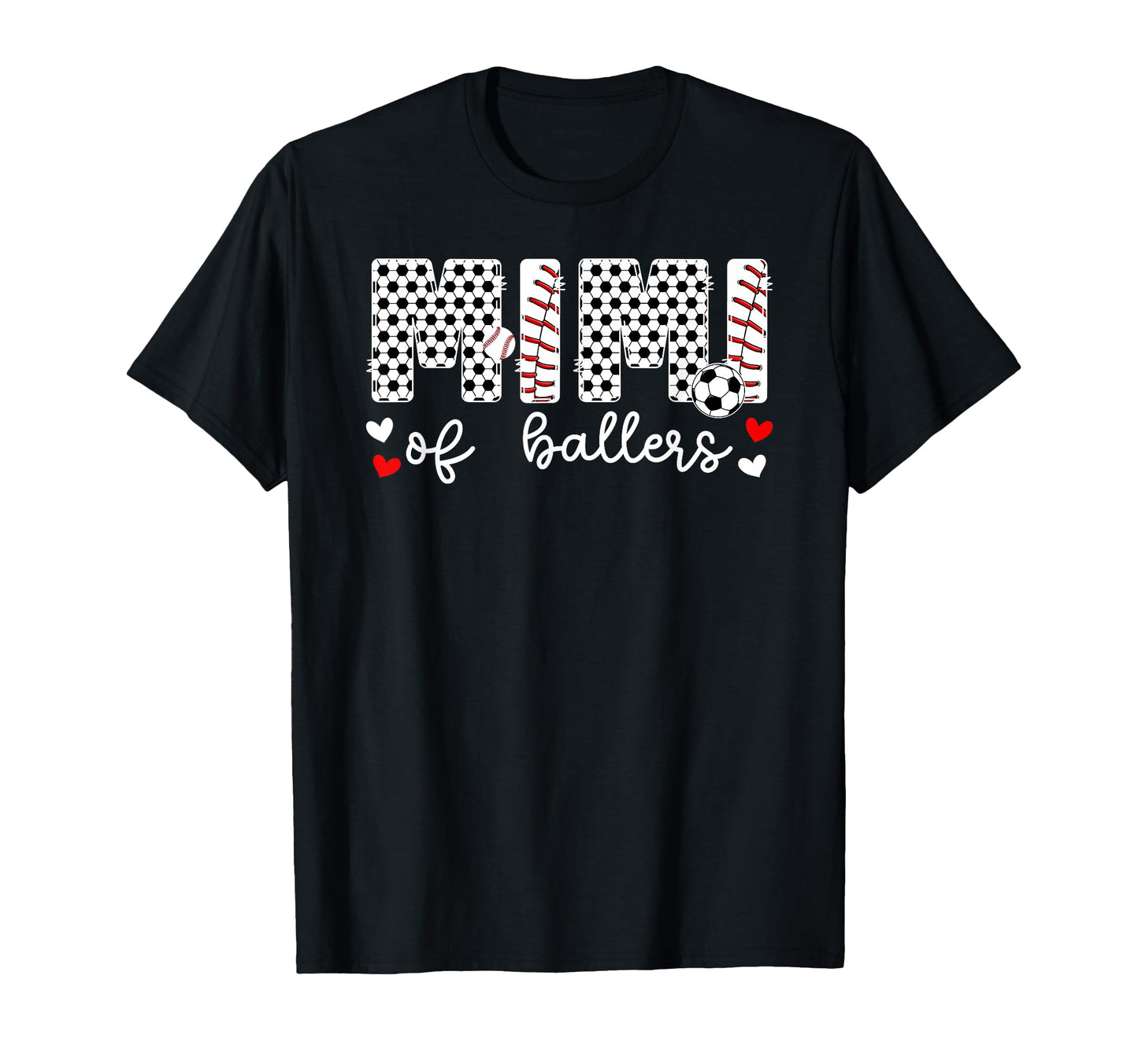 Mimi Ballers Baseball Soccer T-Shirt - Casual Everyday Wear for Adults - T-Shirt, Sweatshirt, Hoodie
