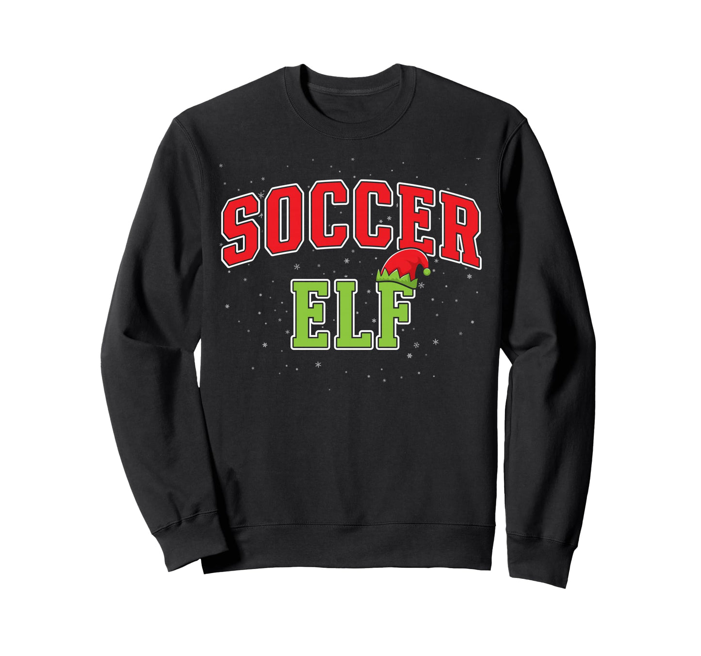 Soccer Elf Family Matching Group Sweatshirt - Novelty Apparel Men Women - T-Shirt, Sweatshirt, Hoodie