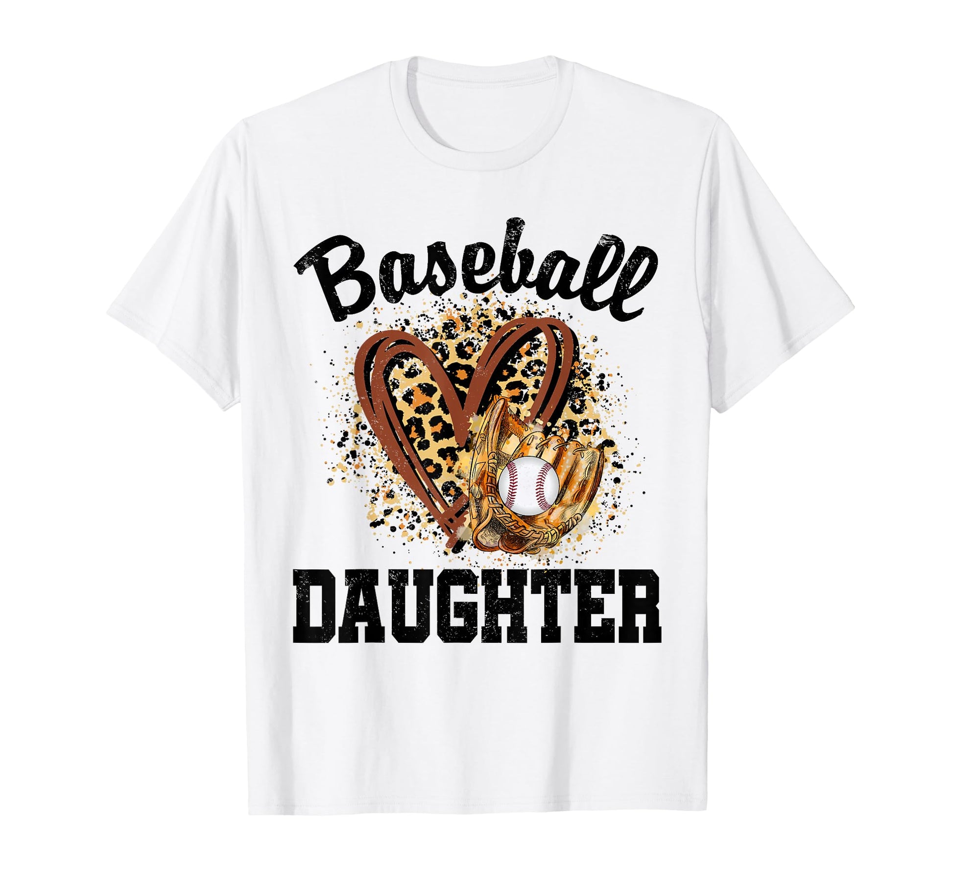 Leopard Heart Baseball Matching Sweatshirt - Novelty Apparel Men Women - T-Shirt, Sweatshirt, Hoodie