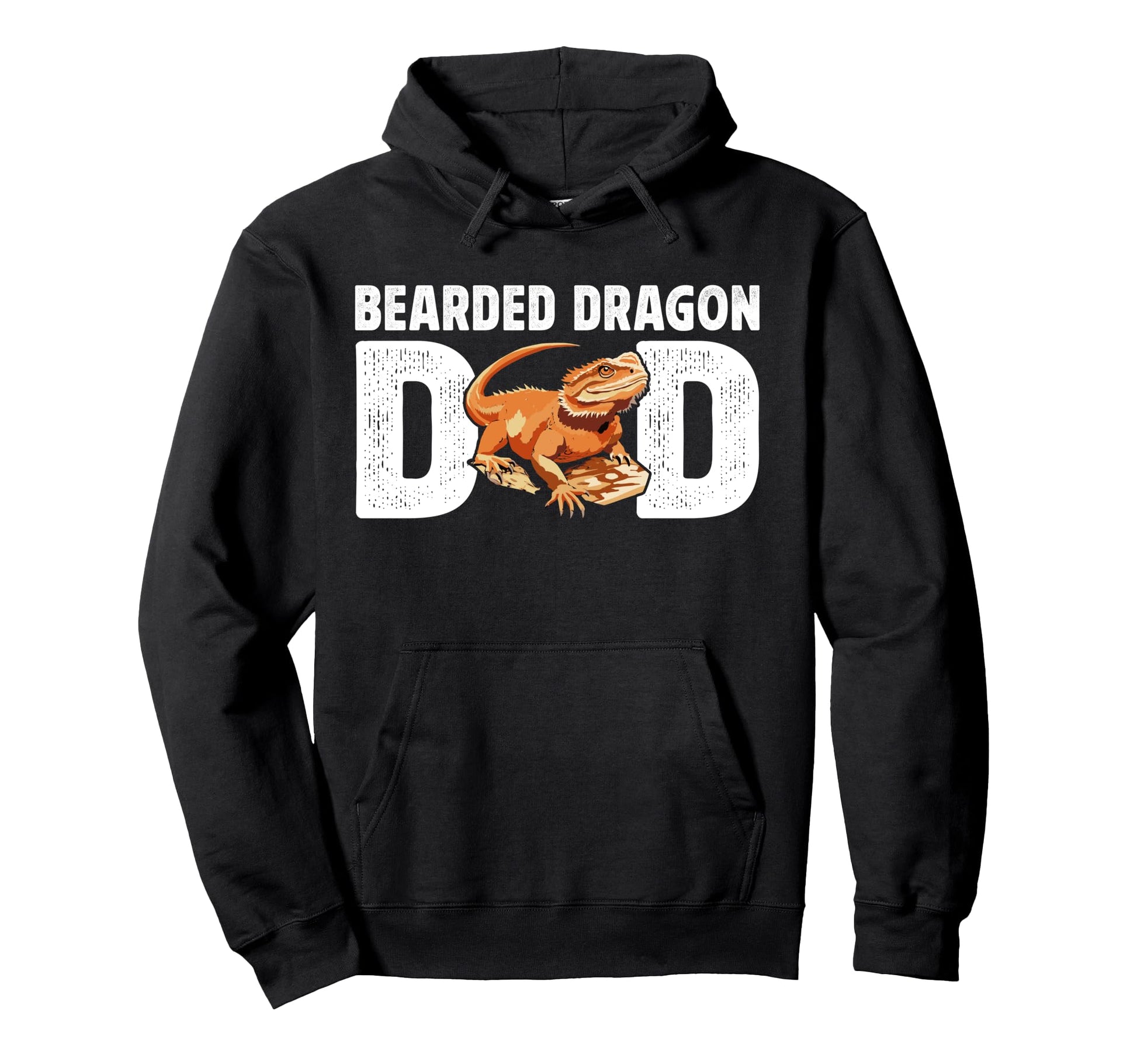 Bearded Dragon Dad Bearded Dragon Hoodie - Fun Novelty Design for Adults - T-Shirt, Sweatshirt, Hoodie