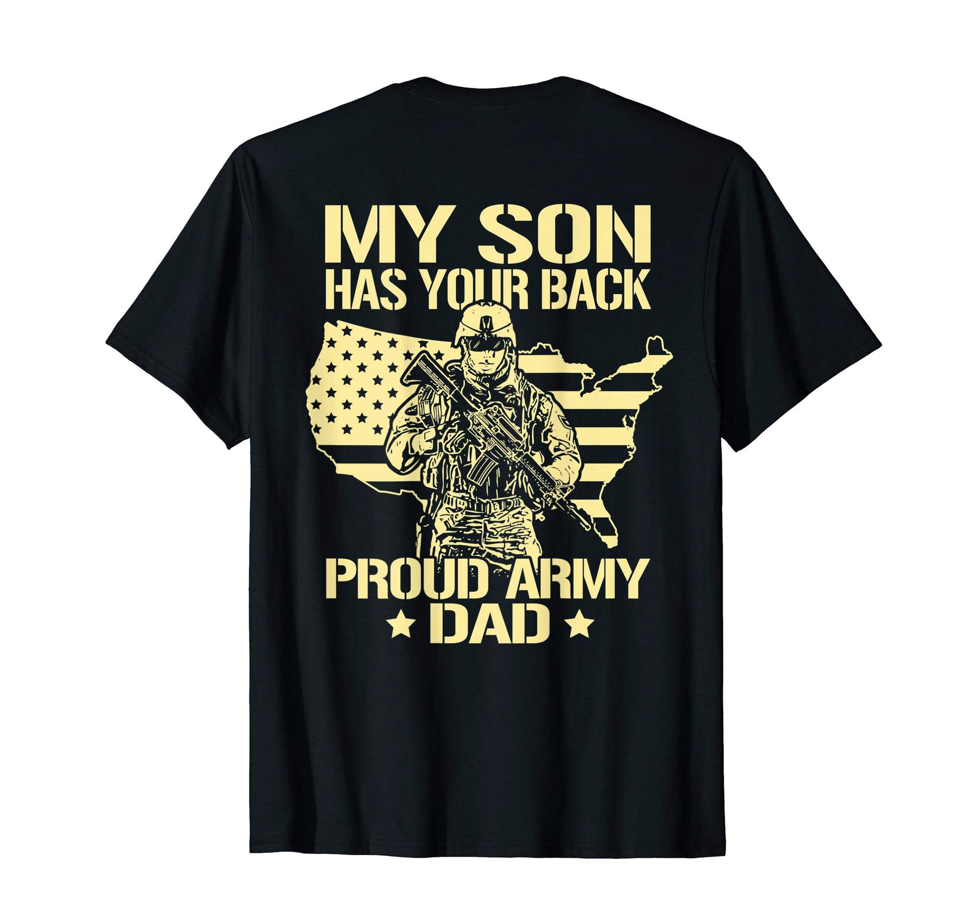 Mens My Son Has Your Back Proud T-Shirt - Casual Everyday Wear Men Women - T-Shirt, Sweatshirt, Hoodie