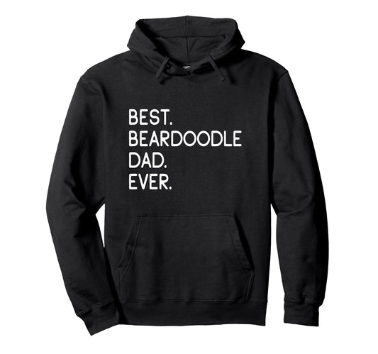 Bearded Collie Poodle Mix Best Hoodie - Graphic Print for Adults - T-Shirt, Sweatshirt, Hoodie