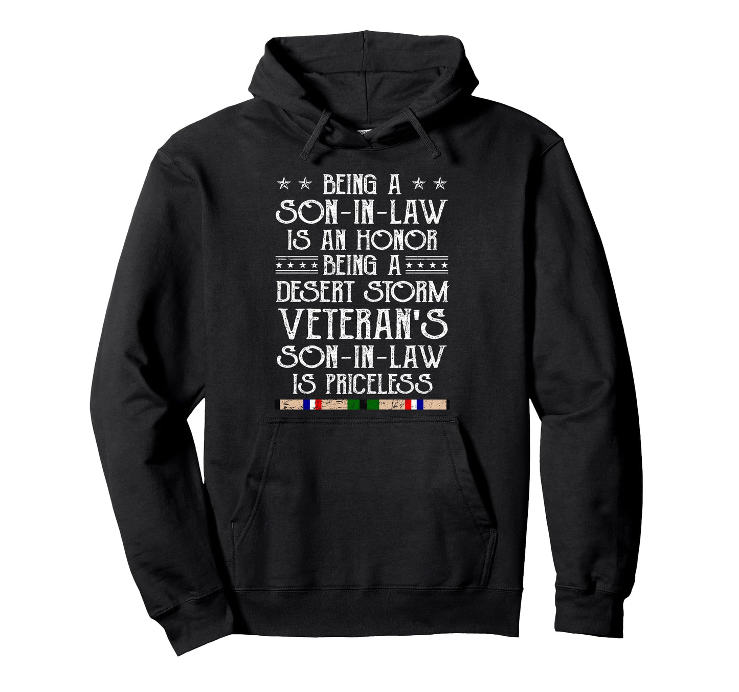 Proud Desert Storm Veteran Son Law Family Hoodie - Graphic Print Men Women - T-Shirt, Sweatshirt, Hoodie