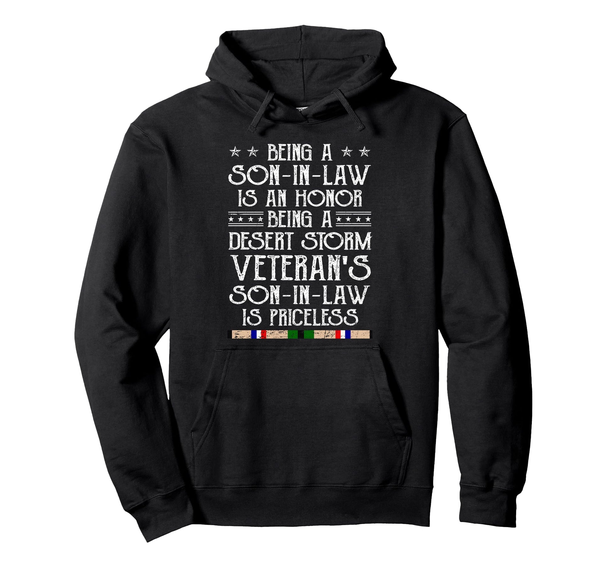 Proud Desert Storm Veteran Son Law Family Hoodie - Graphic Print Men Women - T-Shirt, Sweatshirt, Hoodie