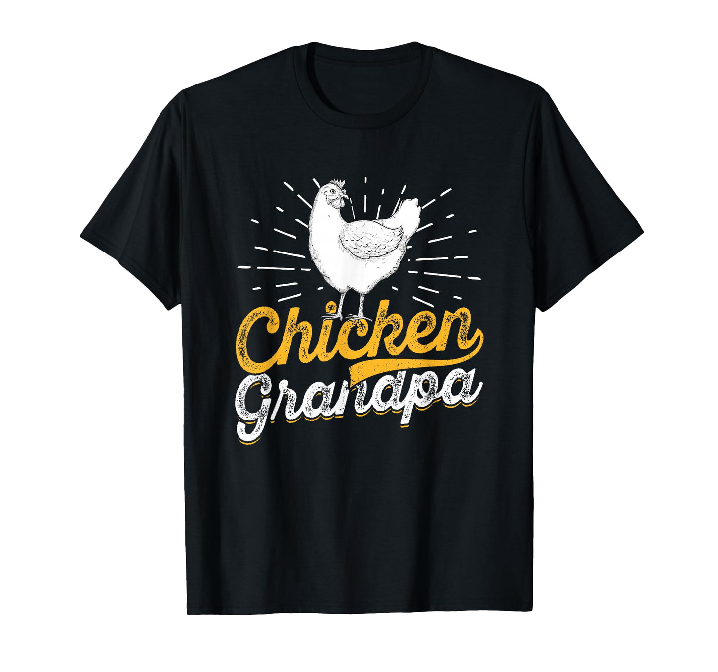 Grandad Chicken Grandpa Funny T-Shirt - Casual Everyday Wear for Adults - T-Shirt, Sweatshirt, Hoodie