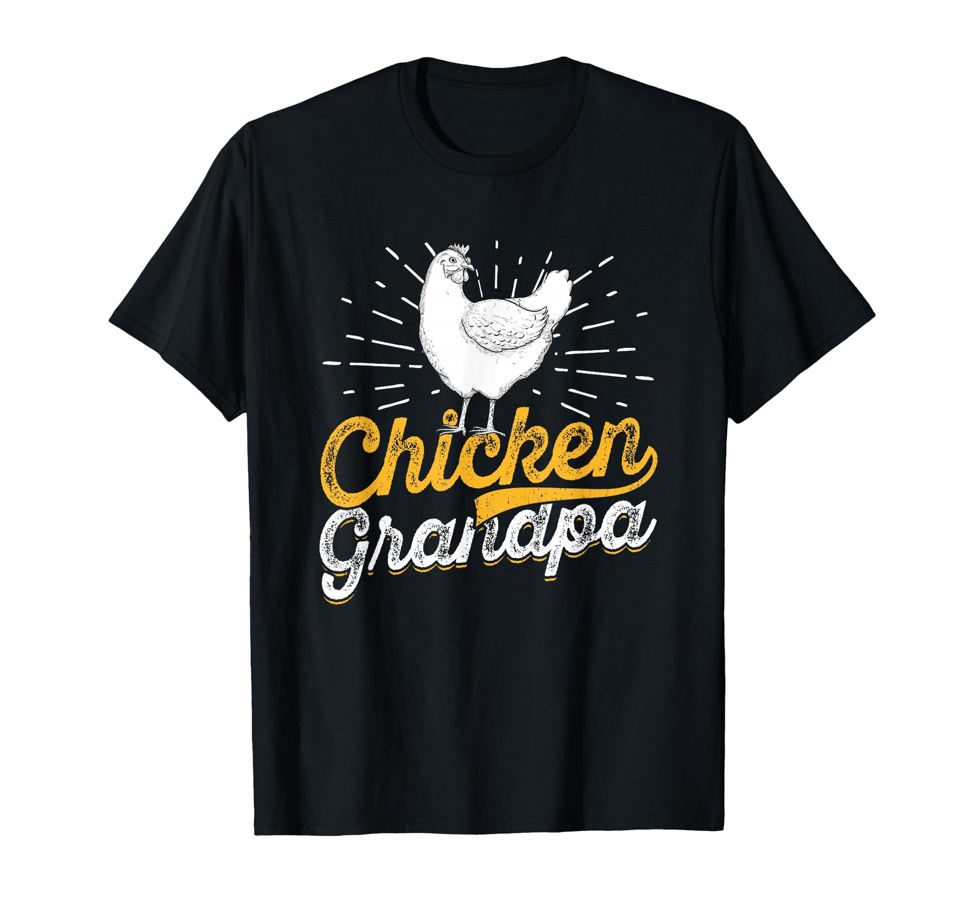 Grandad Chicken Grandpa Funny T-Shirt - Casual Everyday Wear for Adults - T-Shirt, Sweatshirt, Hoodie