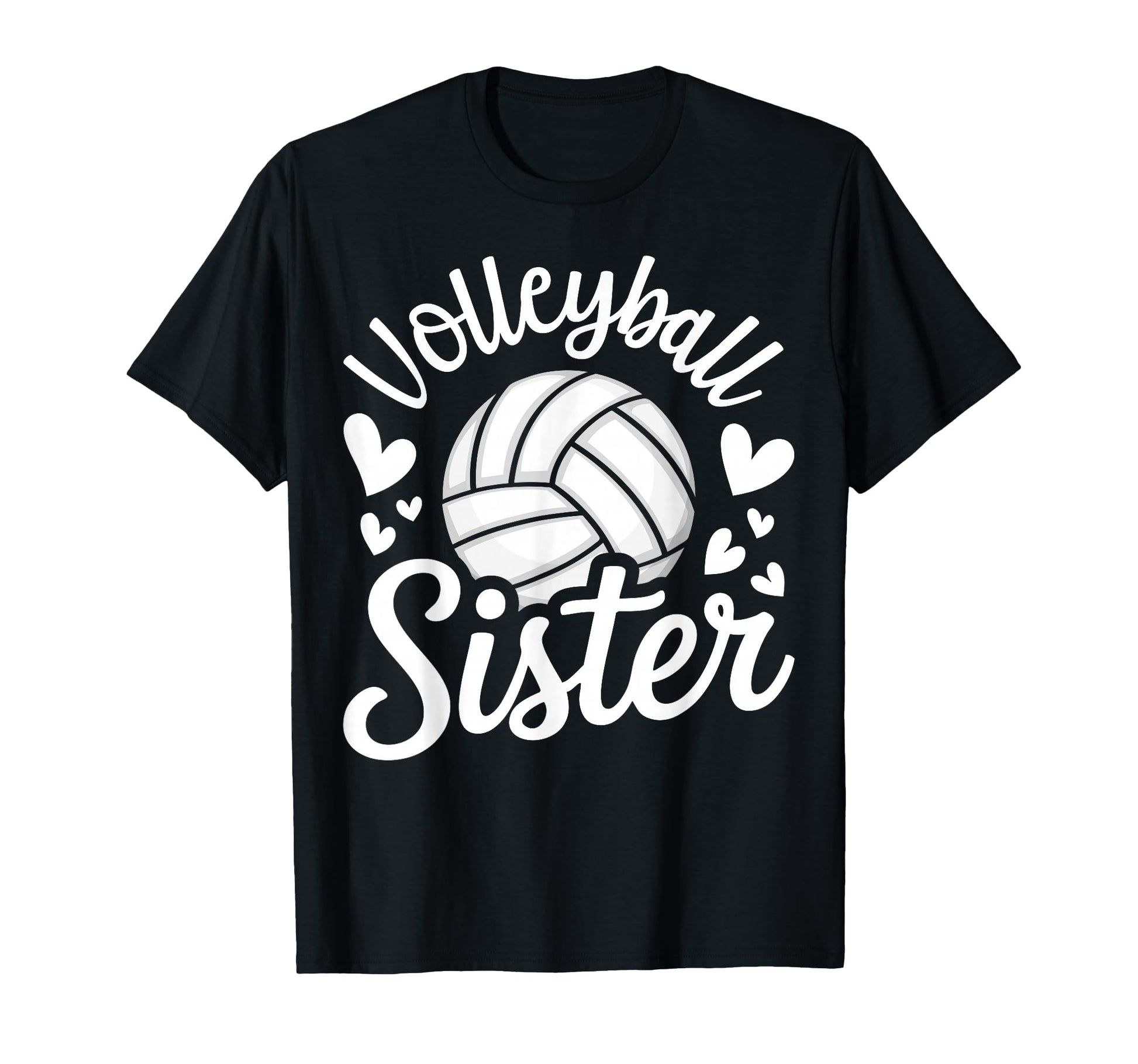 Volleyball Sister Player T-Shirt - Minimalist Print for Adults - T-Shirt, Sweatshirt, Hoodie