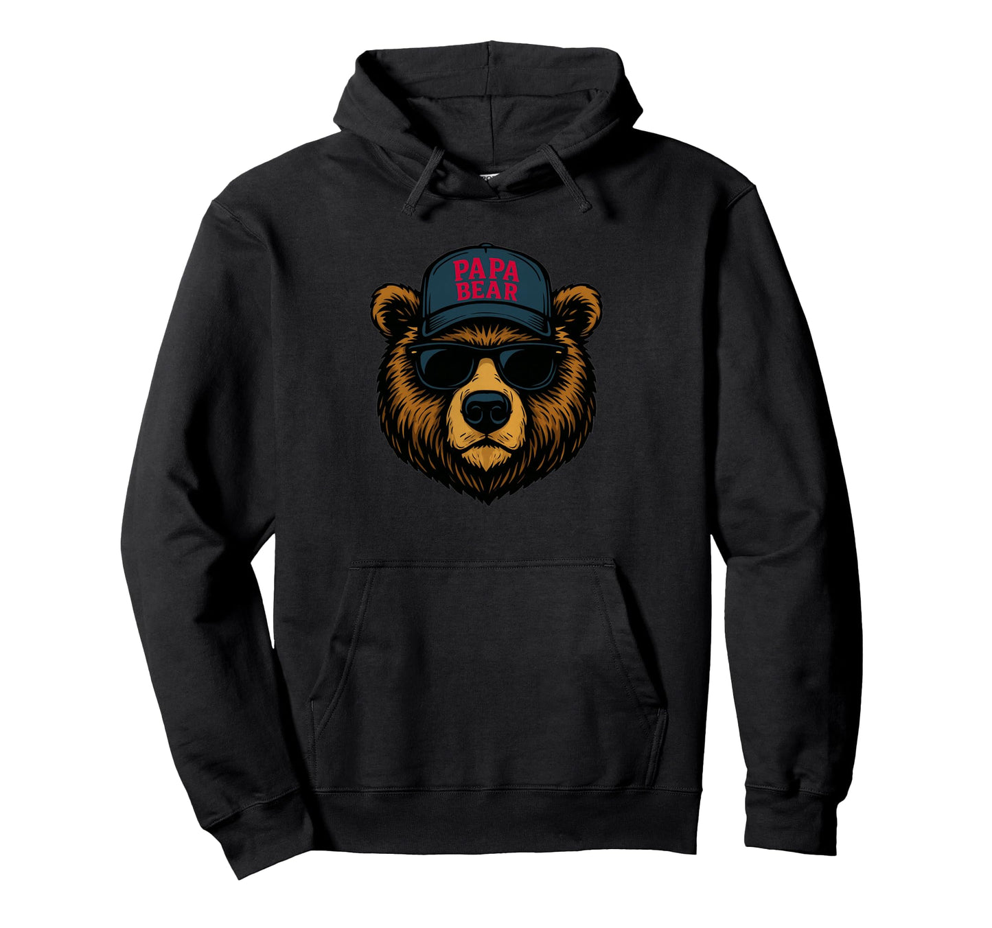 Papa Bear Fathers Day Great Dad Joke Hoodie - Aesthetic Graphic Men Women - T-Shirt, Sweatshirt, Hoodie