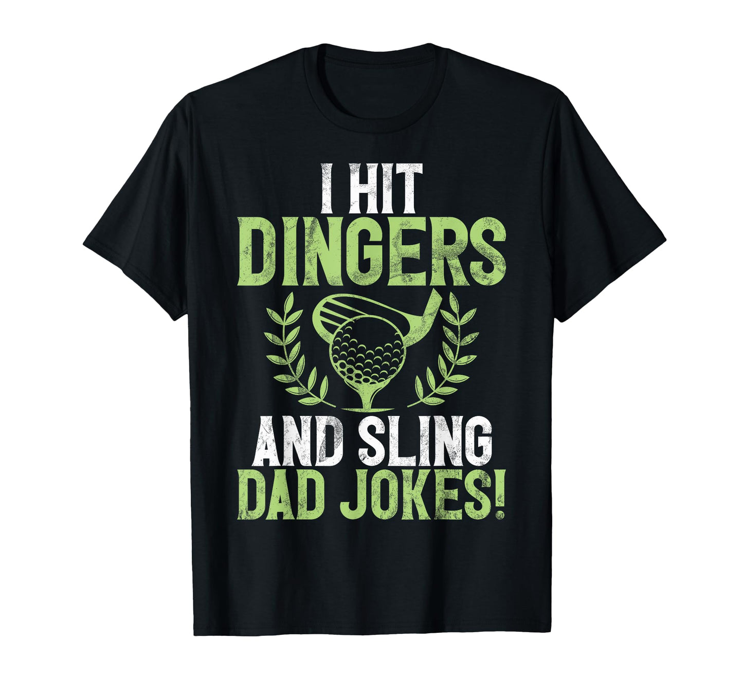 I Hit Dingers And Sling Dad Jokes T-Shirt - Custom Art Print Men Women - T-Shirt, Sweatshirt, Hoodie